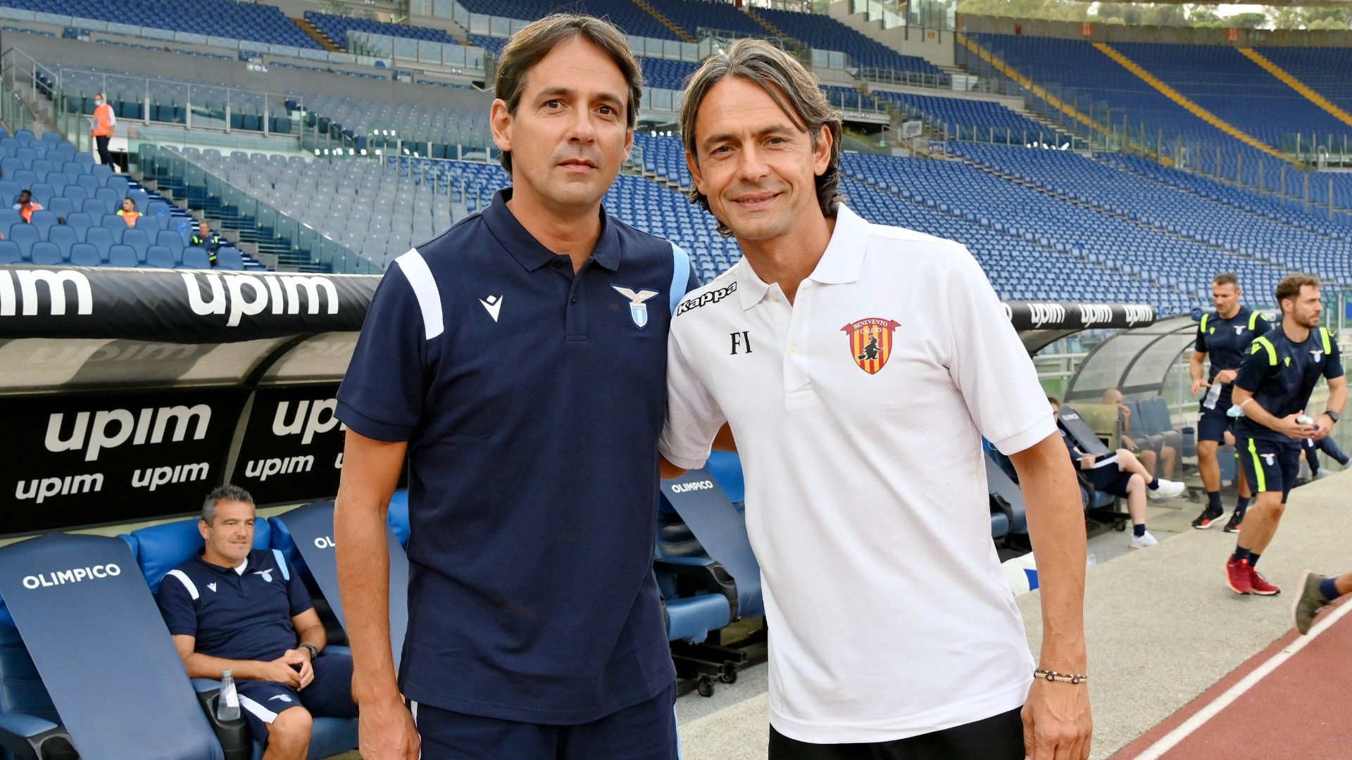 Simone Inzaghi Filippo Inzaghi - Lazio Benevento