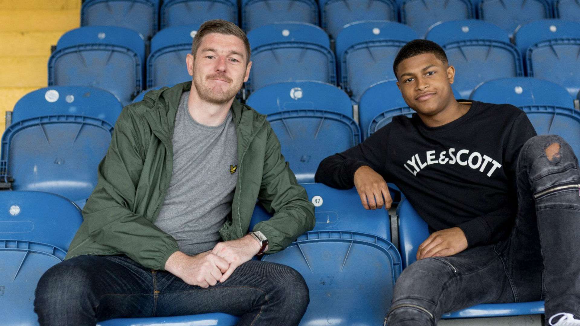 Neil Jones speaks to Rhian Brewster