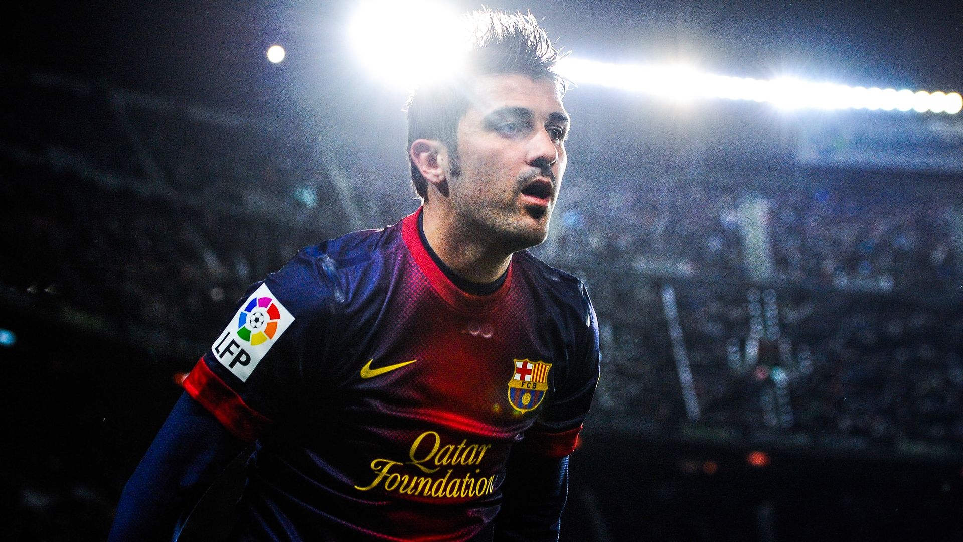 David Villa Barcelona La Liga