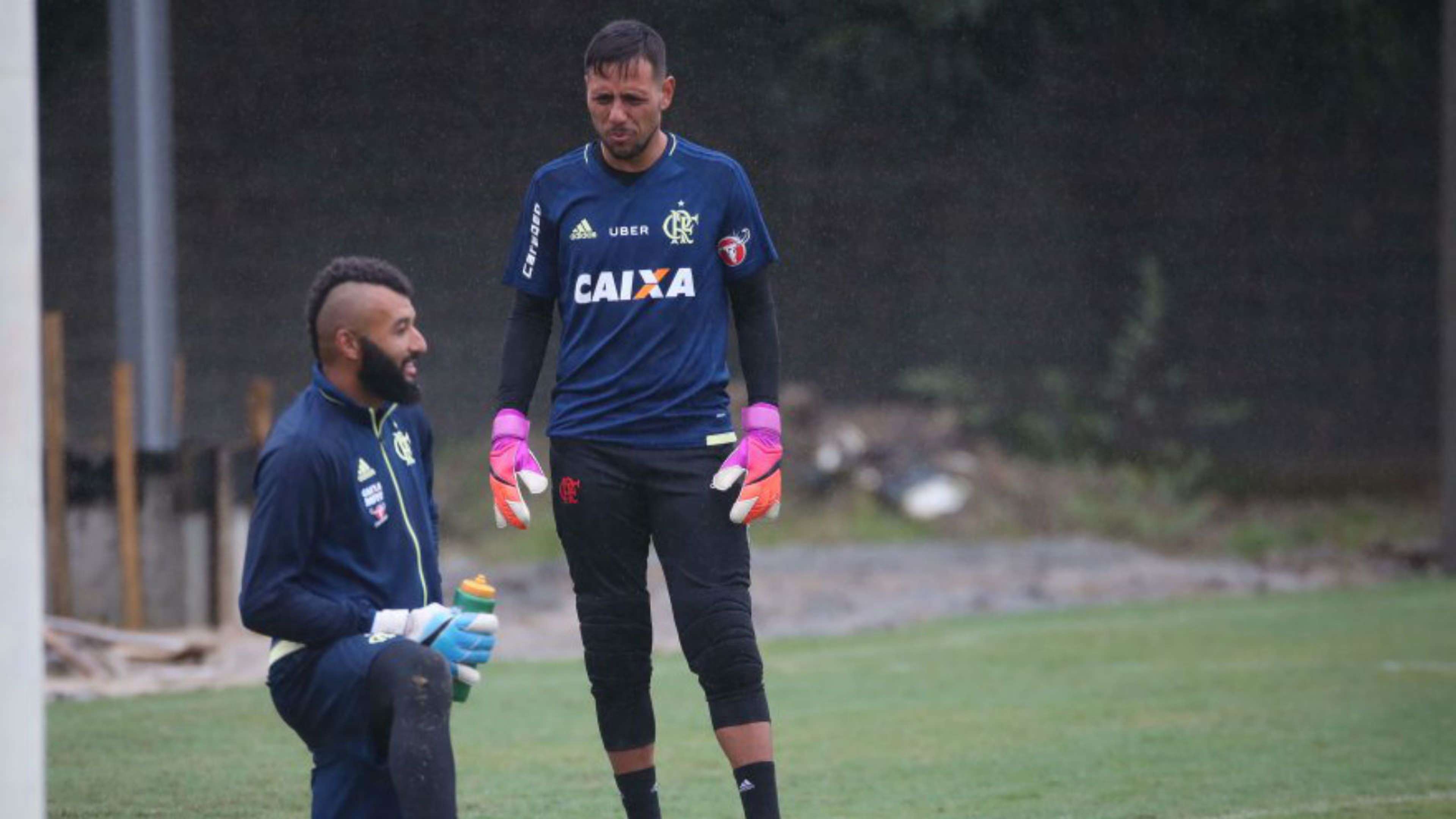 Diego Alves Muralha Flamengo treino 18 07 2017