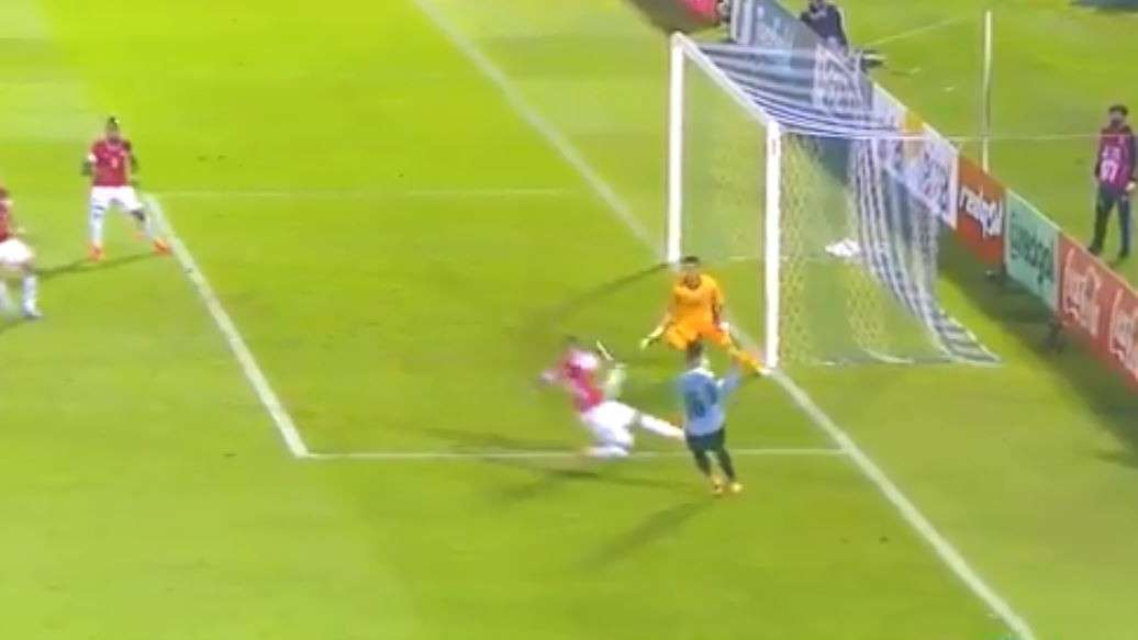 Penal Uruguay Chile Fecha 1 Eliminatorias Sudamericanas 2022 Captura TV