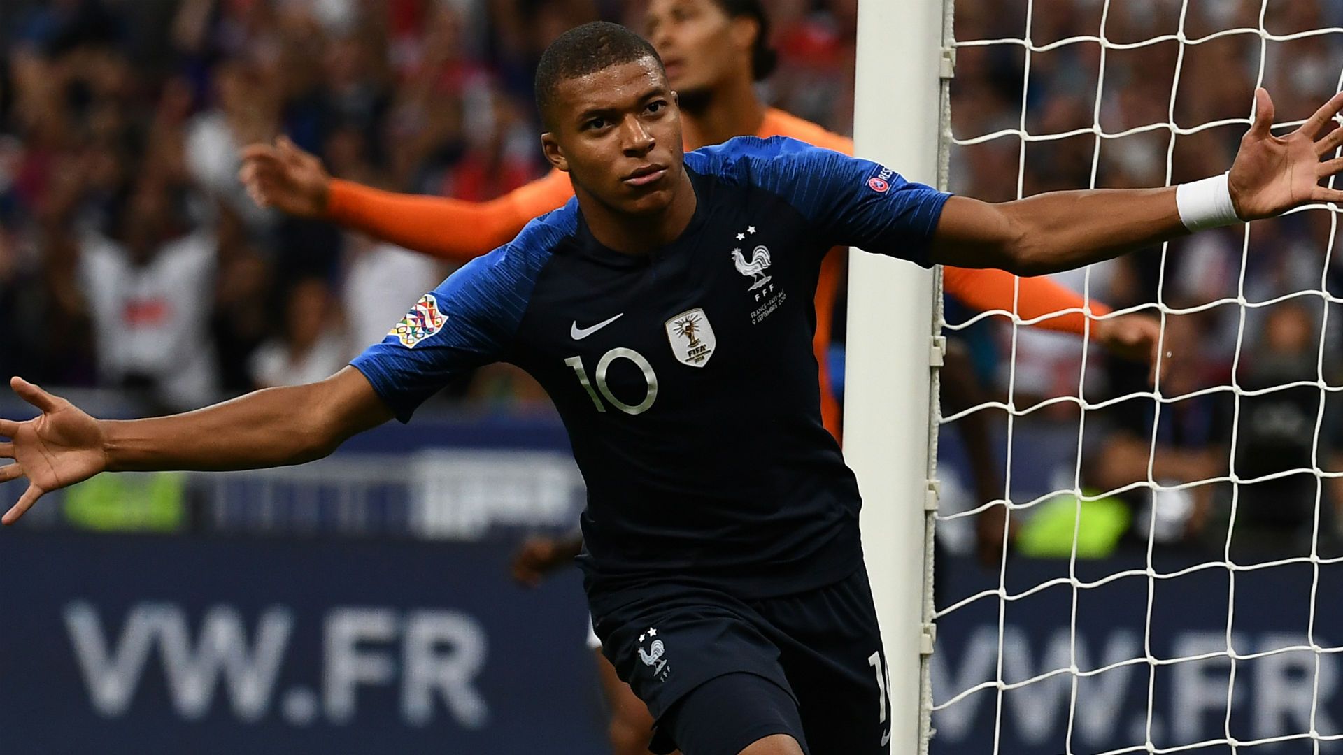 Kylian Mbappé France Netherlands Nations League 09092018