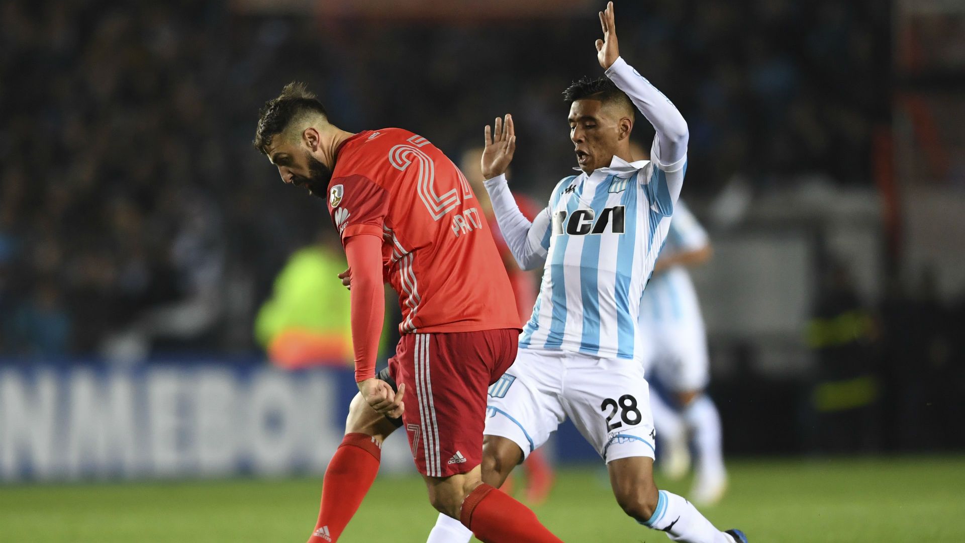 Pratto Zaracho Racing River Copa Libertadores octavos de final 09082018