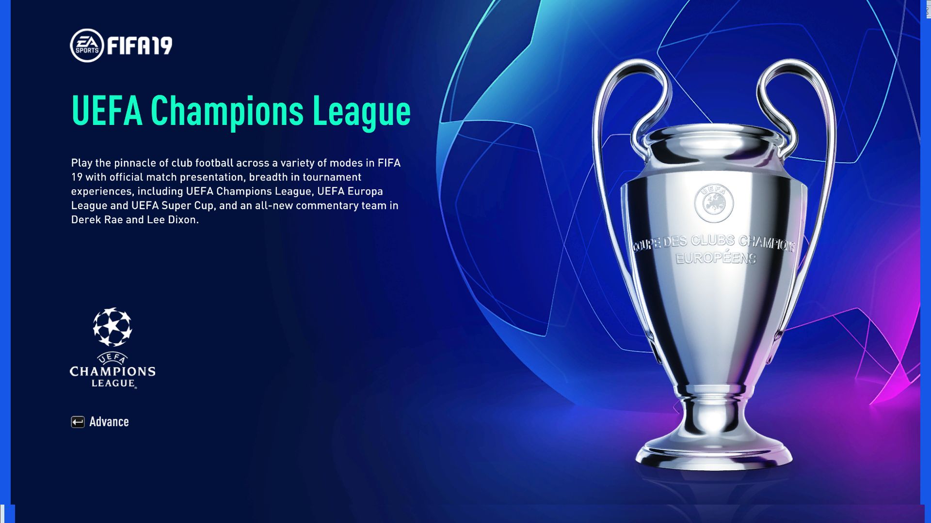 FIFA 19 UCL