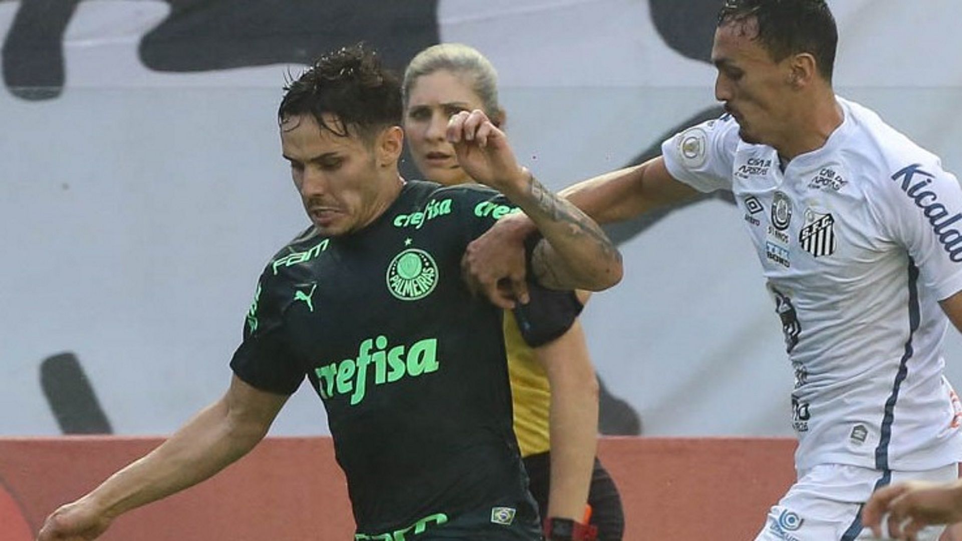 Raphael Veiga Palmeiras Santos Brasileirão 05 12 2020