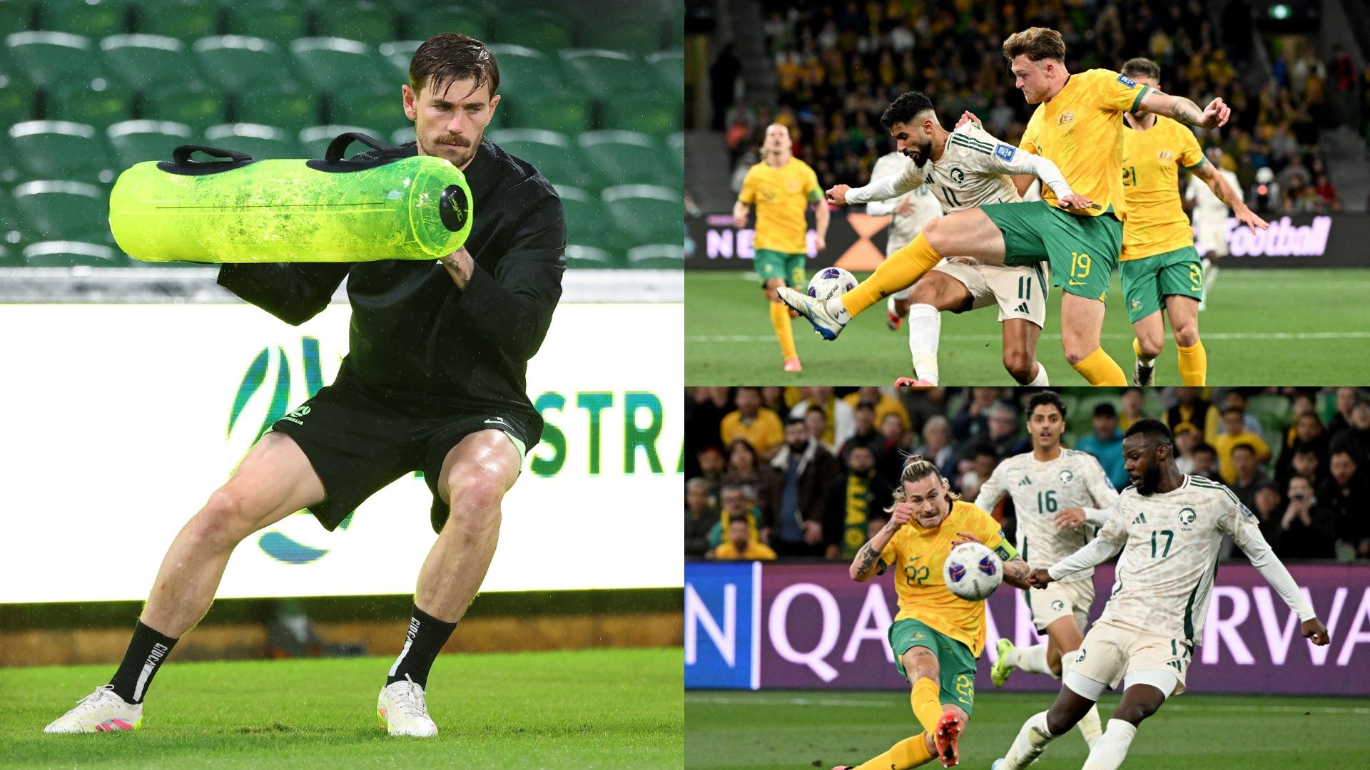 Connor Metcalfe Saudi Arabia vs Australia