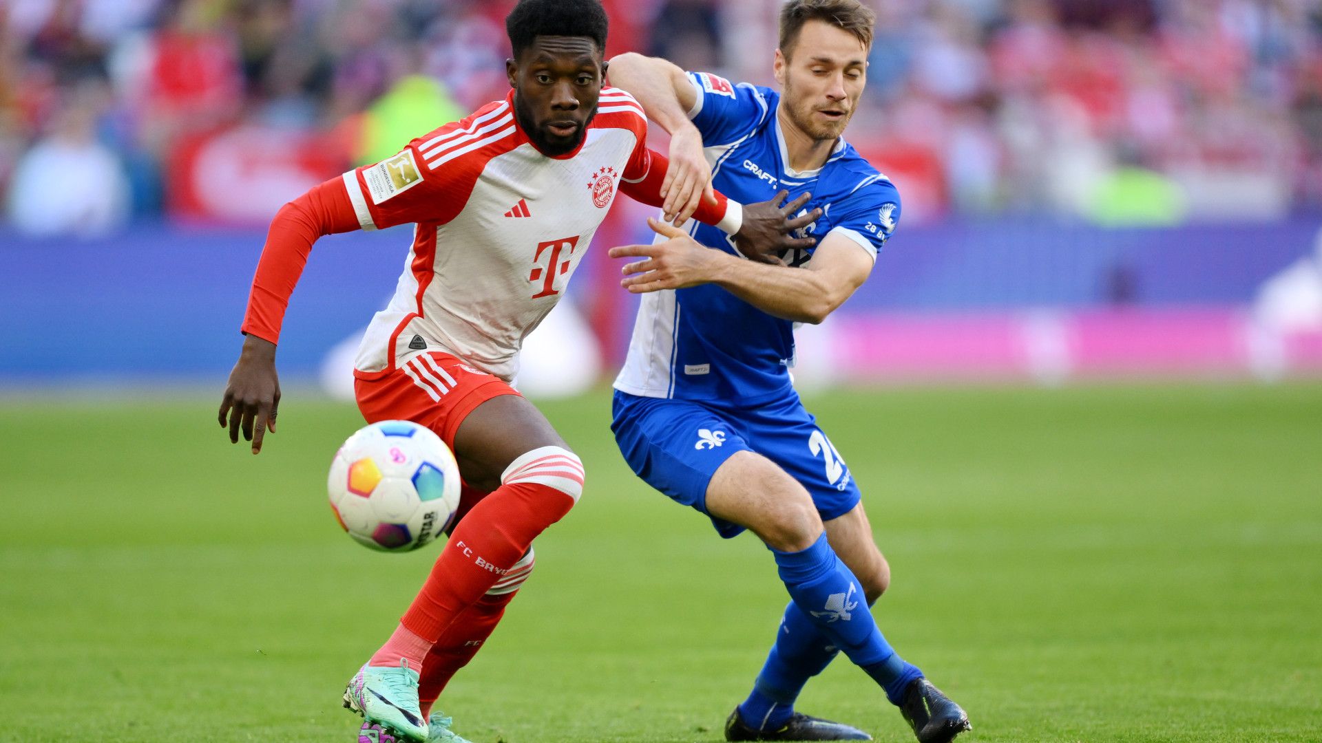 ALPHONSO DAVIES BAYERN MÜNCHEN BUNDESLIGA 28102023