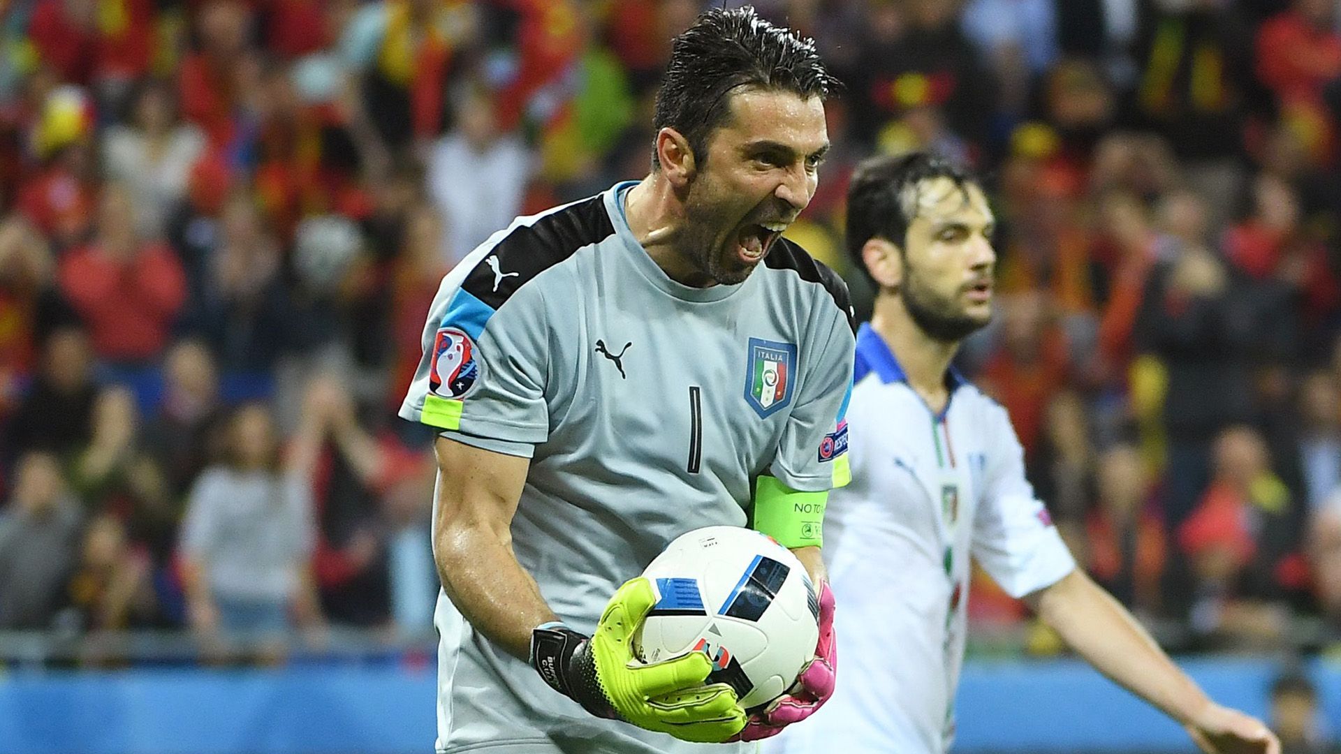 Gigi Buffon Belgium Italy Euro 2016
