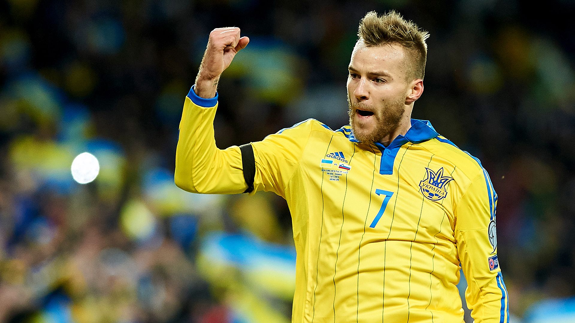 Andriy Yarmolenko Ukraine 11142015