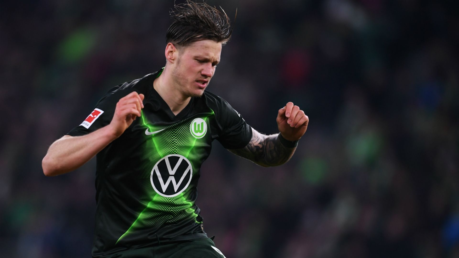 Wout Weghorst VfL Wolfsburg 11102019