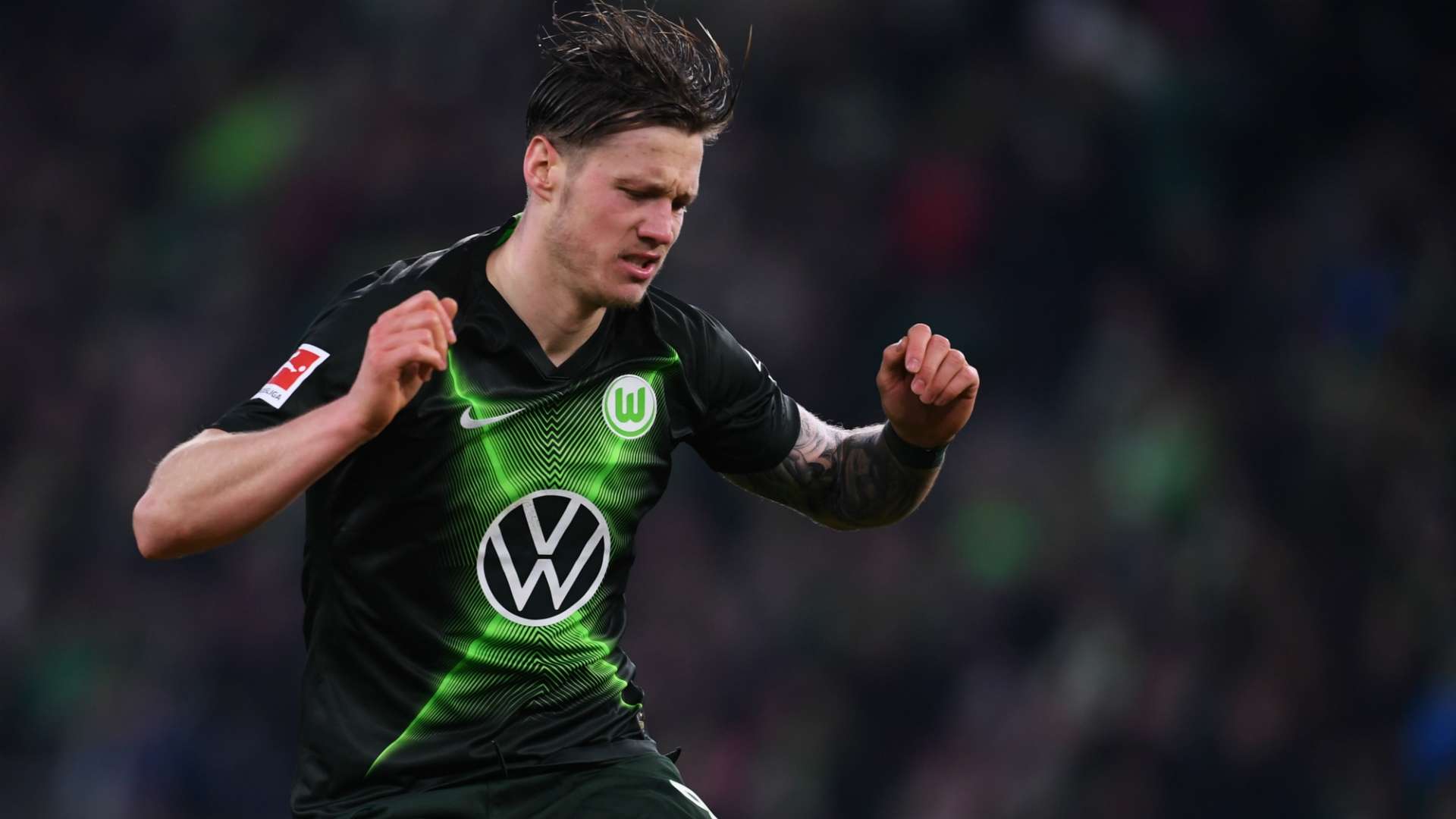 Wout Weghorst VfL Wolfsburg 11102019