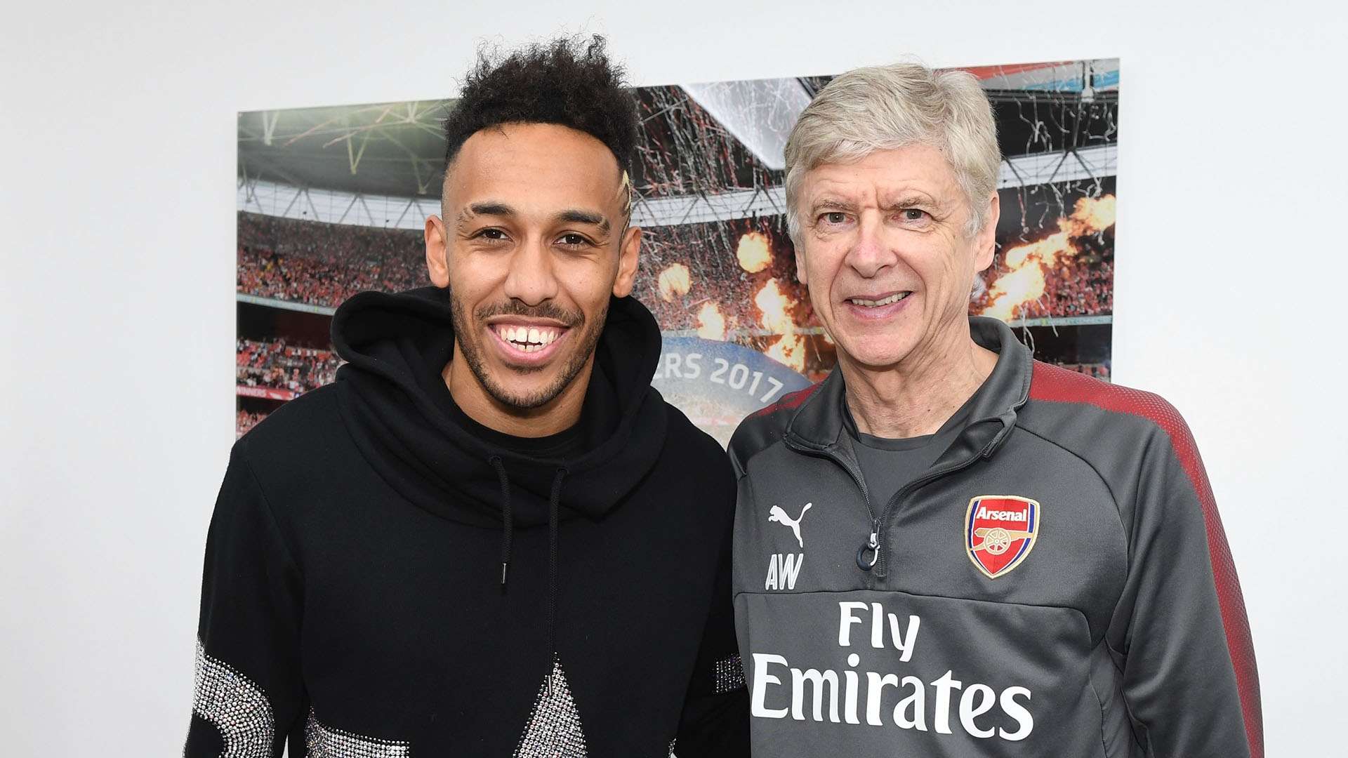 Pierre-Emerick Aubameyang Arsene Wenger