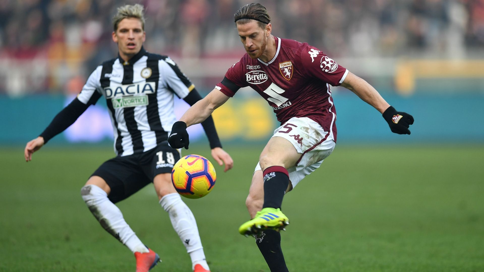 Cristian Ansaldi Jens Stryger Larsen Torino Udinese Serie A