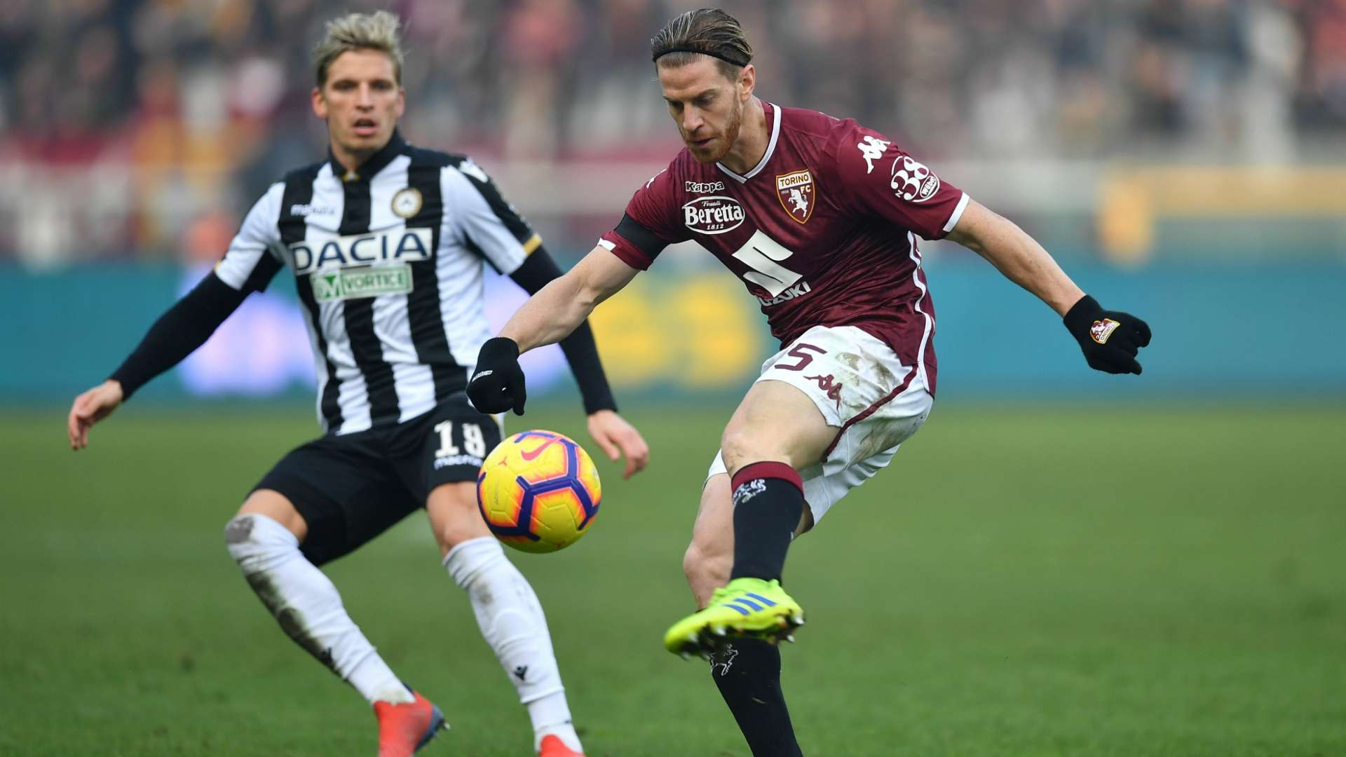 Cristian Ansaldi Jens Stryger Larsen Torino Udinese Serie A
