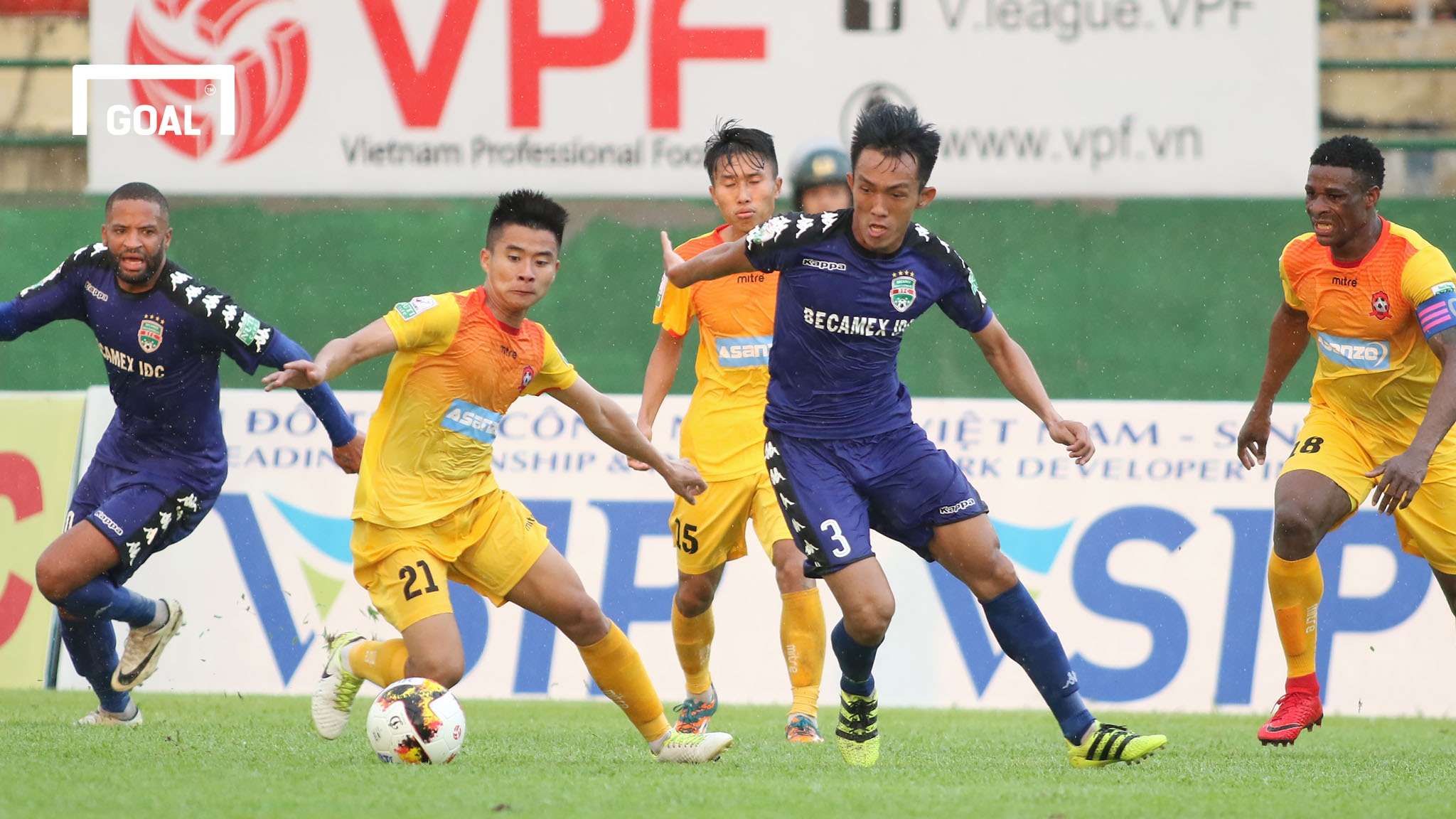 B.Bình Dương Hải Phòng Vòng 8 V.League 2018