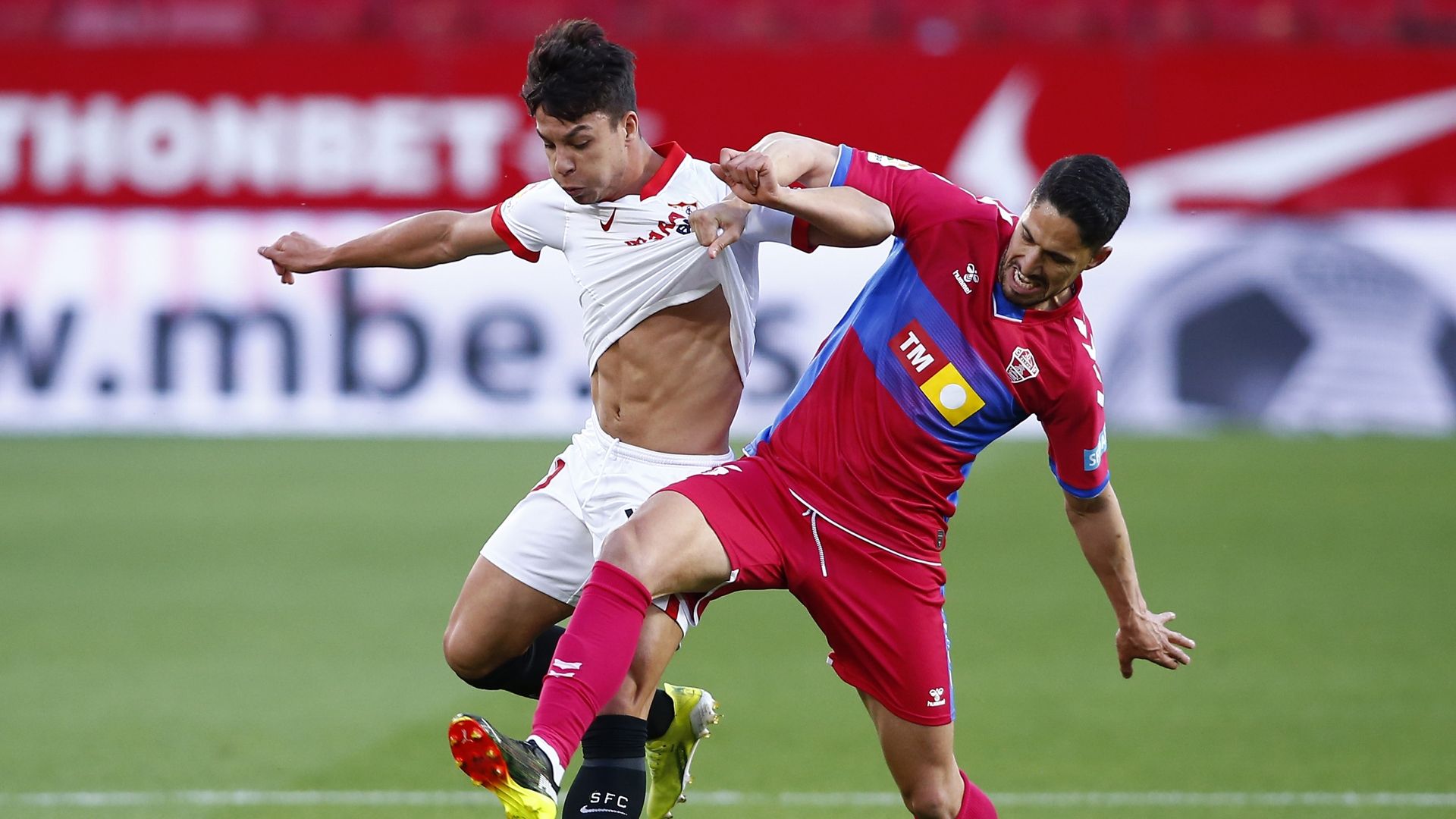 Óliver y Fidel, Sevilla vs. Elche