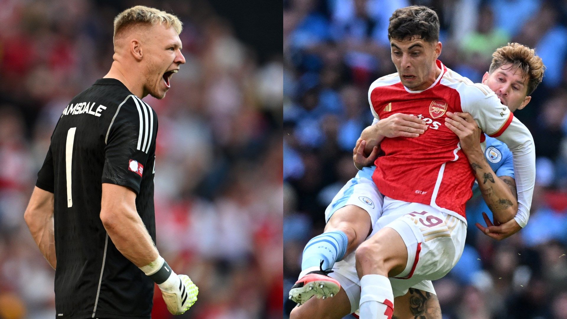 Ramsdale Havertz Arsenal GFX