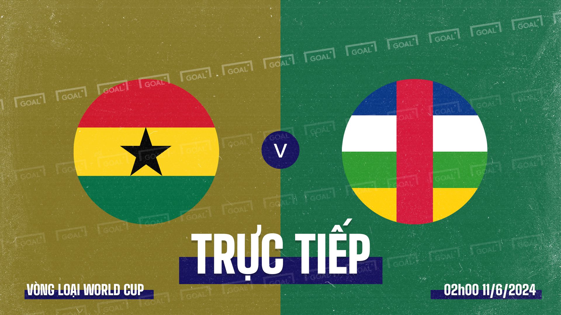 Ghana vs Central African Republic 2024 GFX