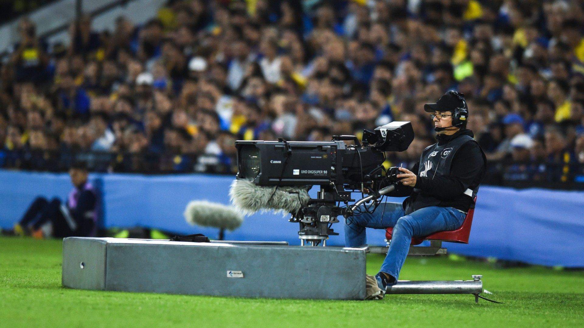 Camara TV Boca Superliga La Bombonera 2020