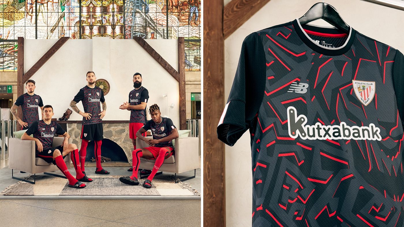 Font Athletic Bilbao Kit Athletic Bilbao 1995/1997 Away Kit S