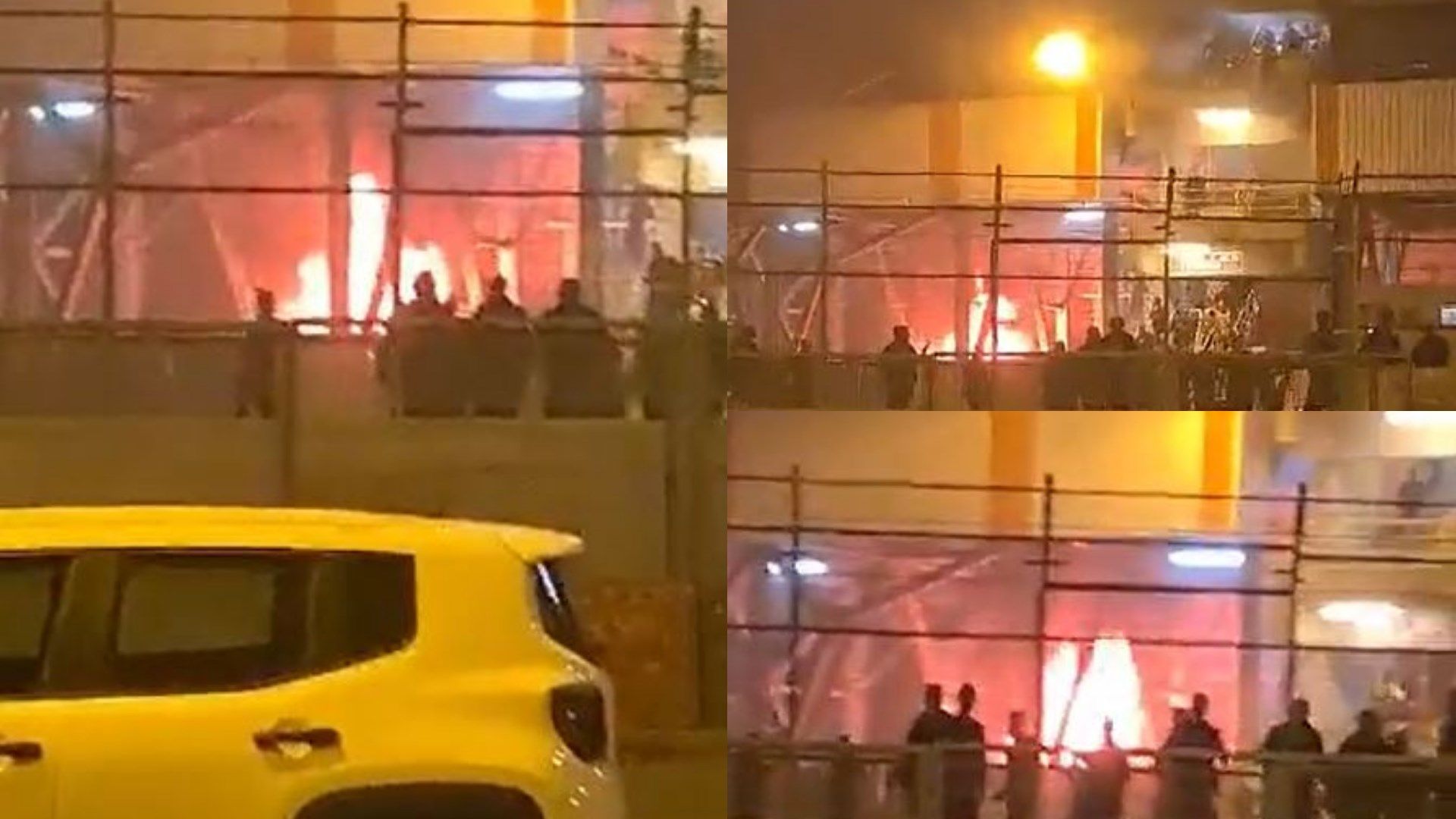 Taranto Foggia incendio