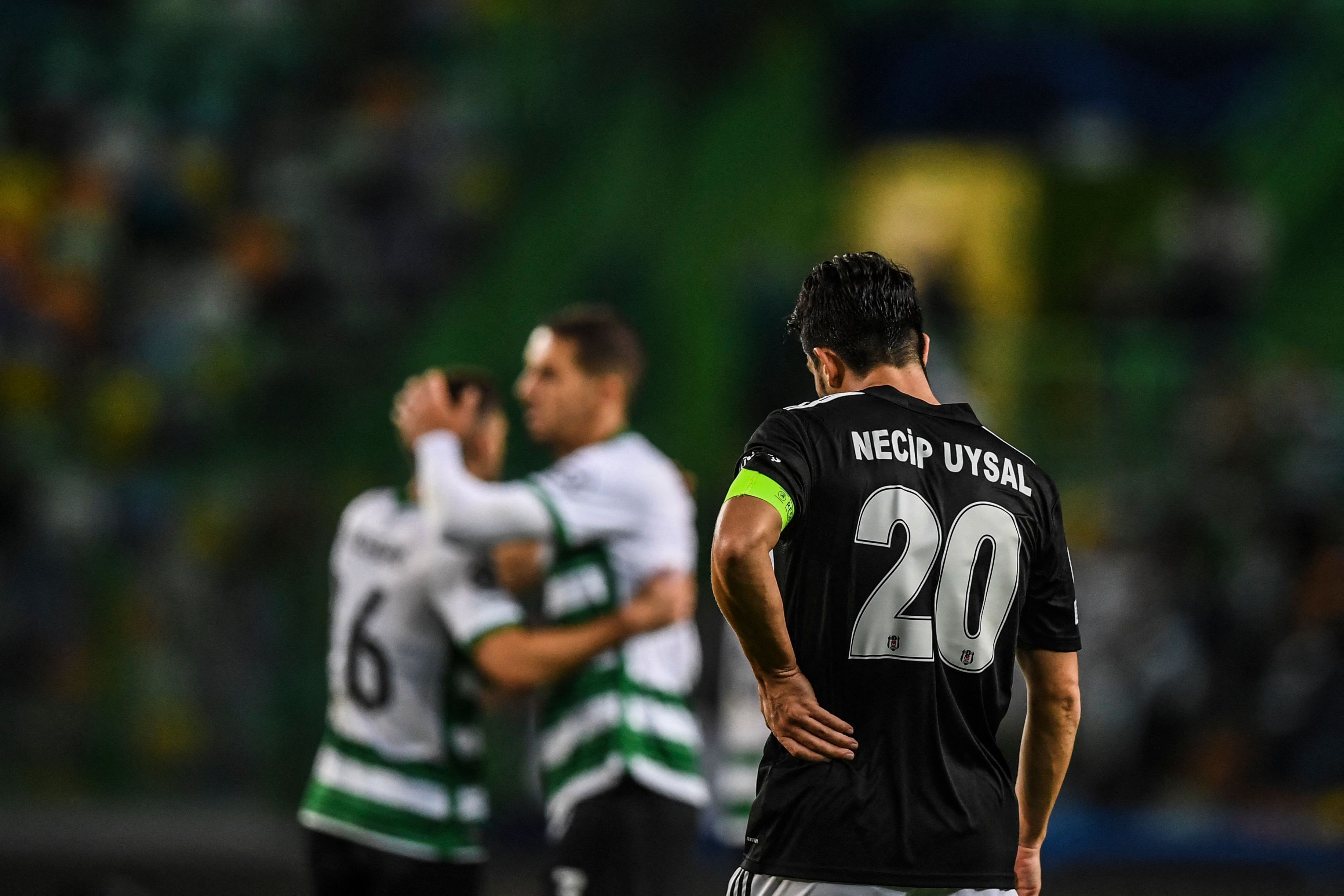 Necip Uysal Besiktas vs. Sporting 11/03/21
