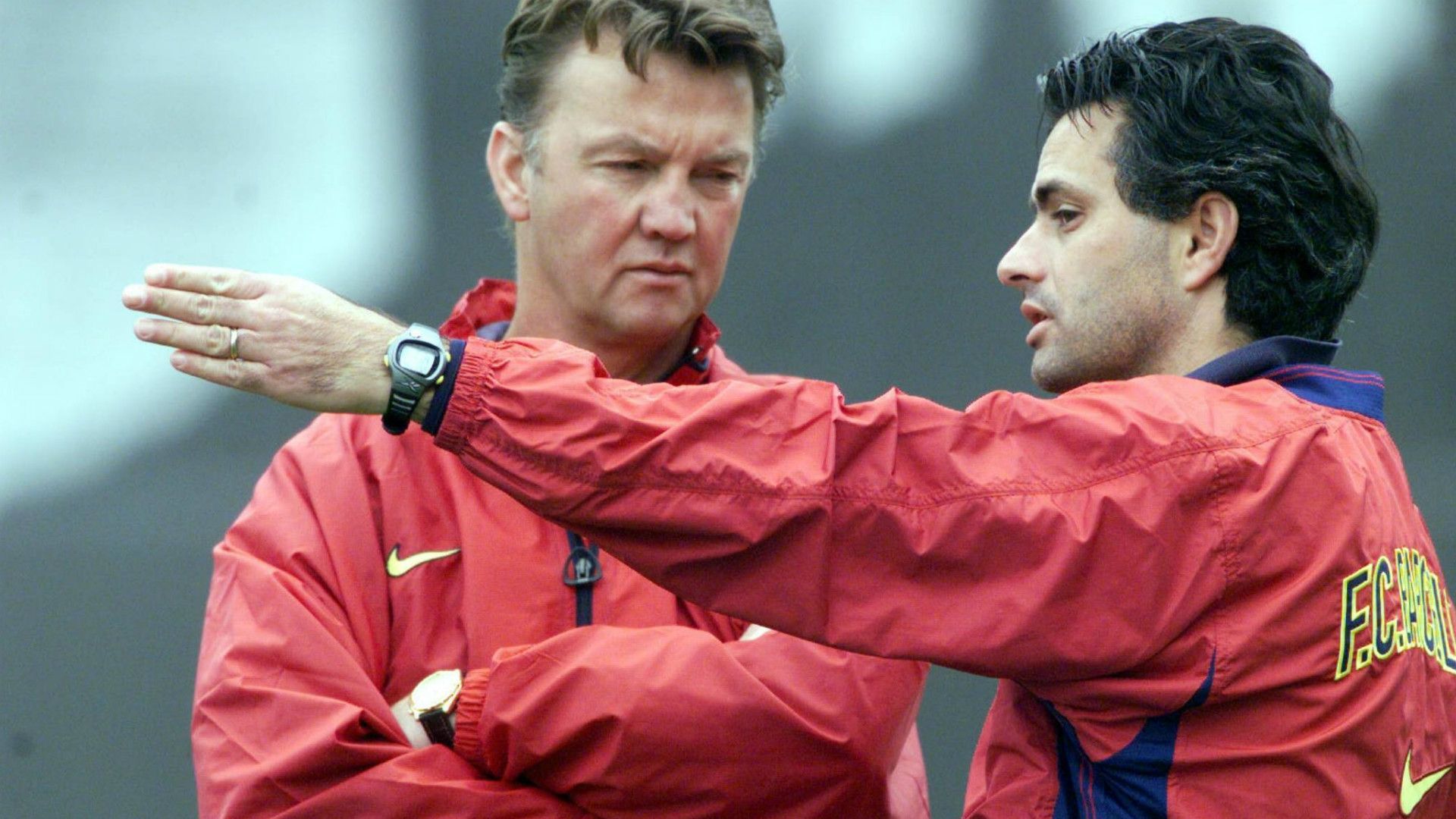 GERMANY ONLY: LOUIS VAN GAAL JOSE MOURINHO