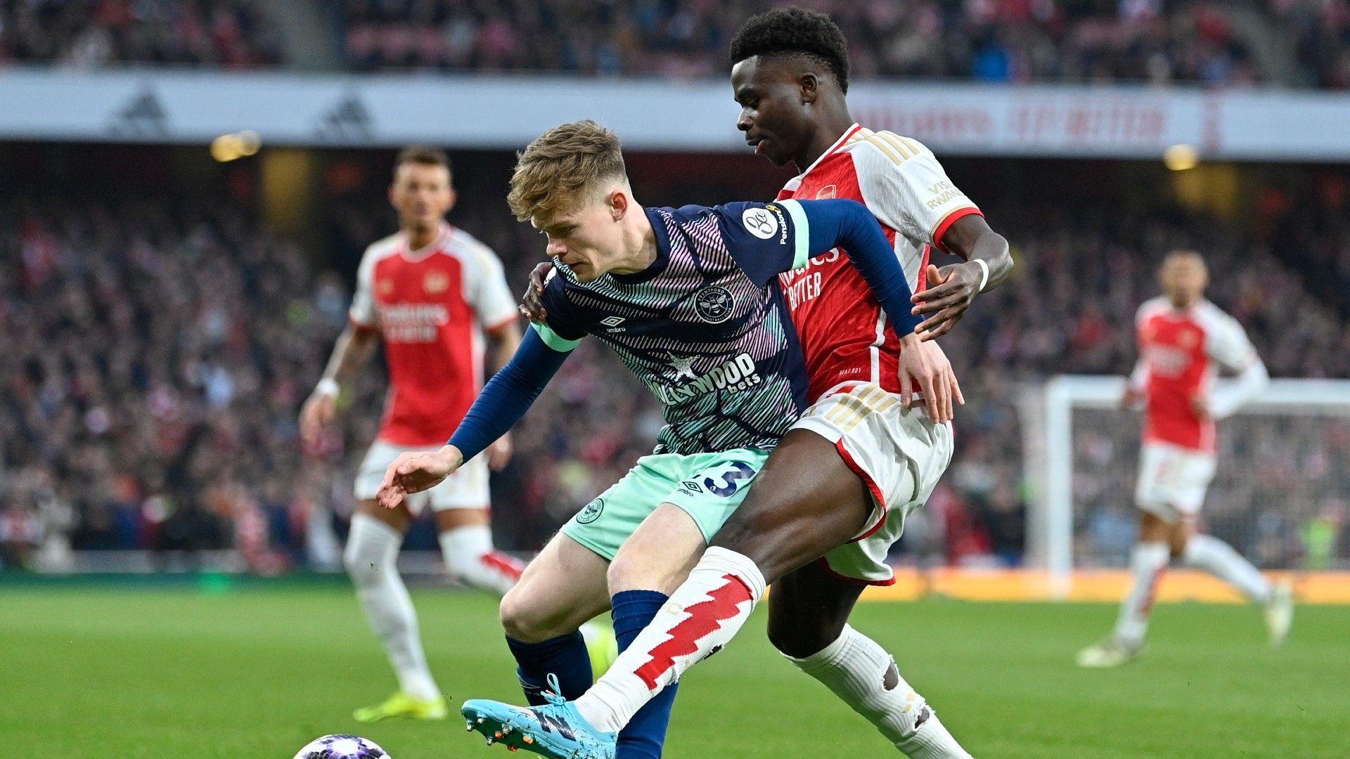 Bukayo Saka Arsenal 2023-24