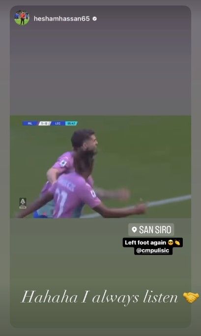 Christian Pulisic kit man left foot