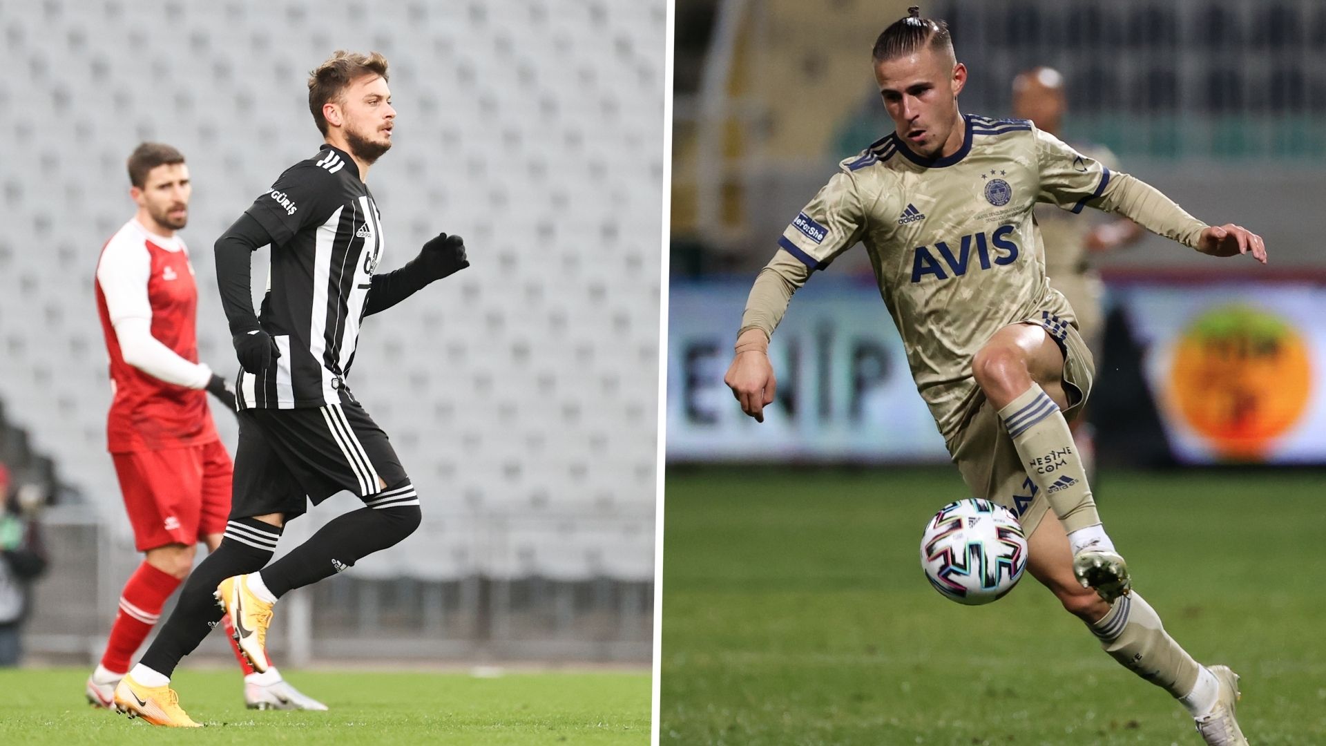Adem Ljajic Dimitrios Pelkas Besiktas Fenerbahce