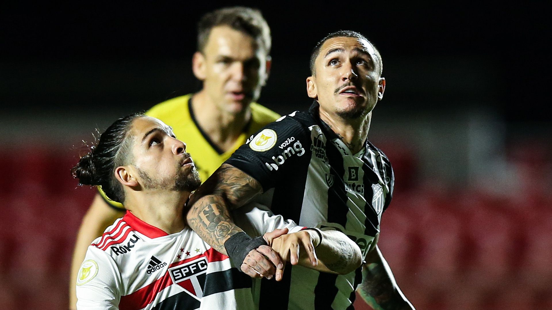 Igor, Benítez, São Paulo x Ceará, Brasileirão, 14102021