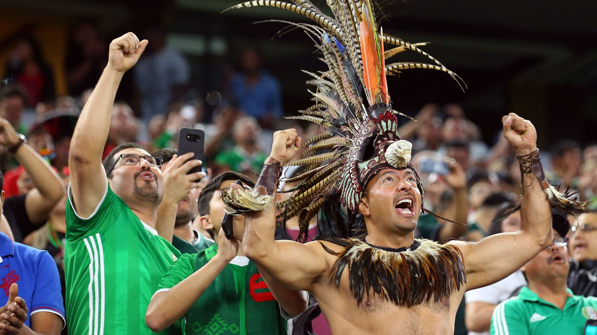 mexico croatia - fans - 28032018