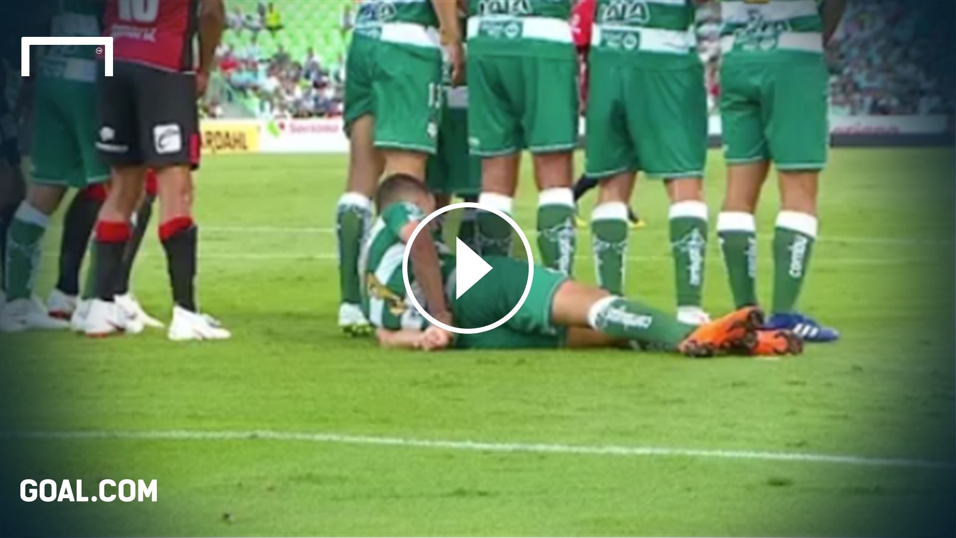 GFX Playbutton Santos Laguna Lobos