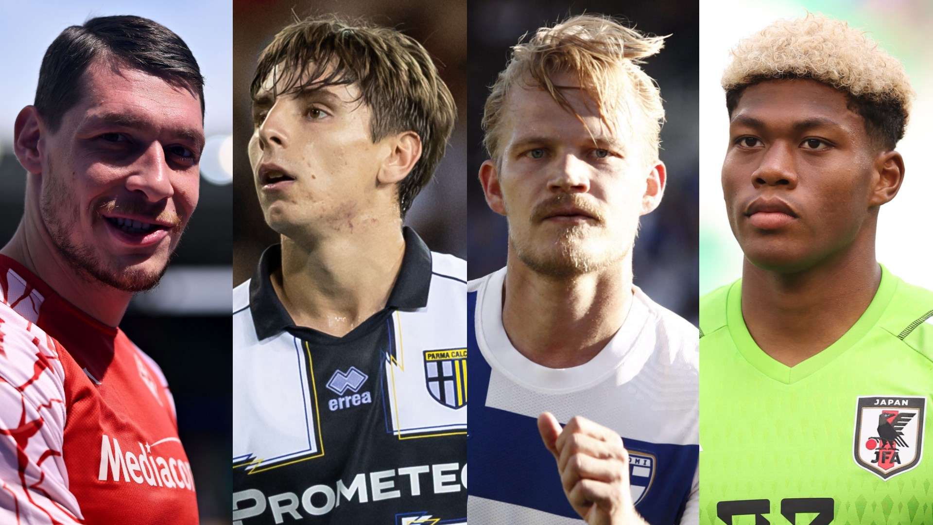 Belotti Bernabé Pohjanpalo Suzuki