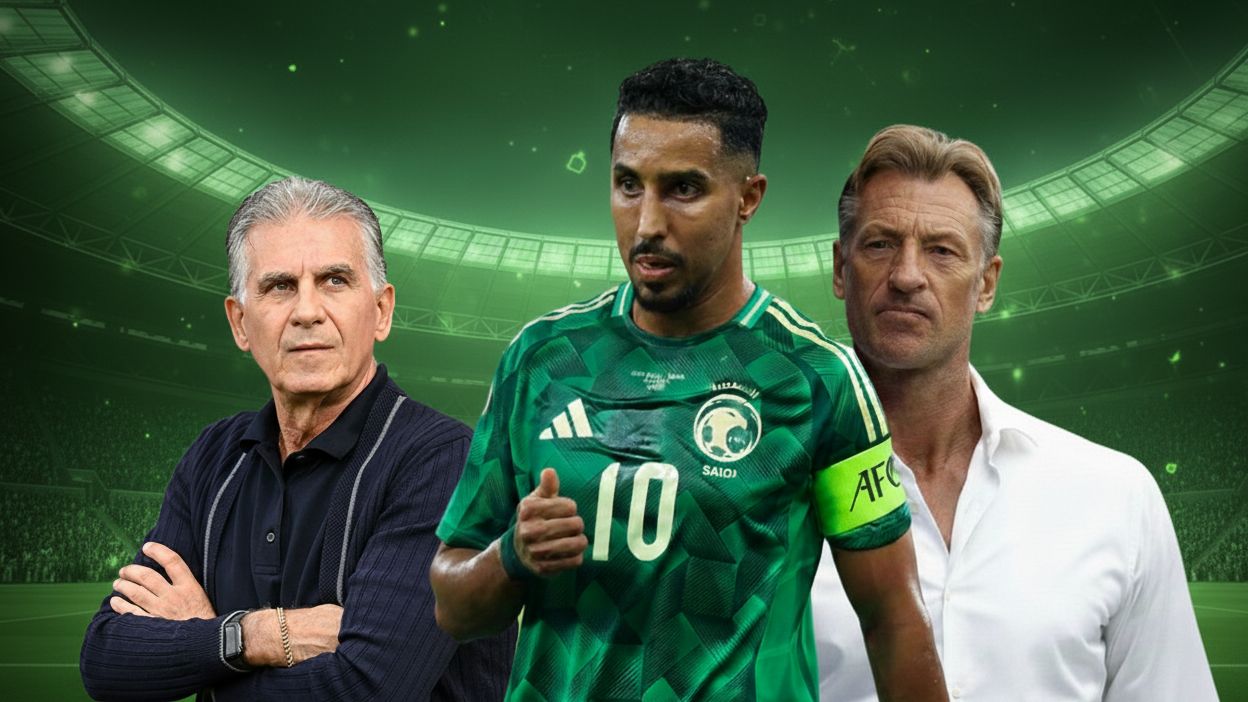 Carlos Queiroz Oman Salem Al dawsari Herve Renard KSA Saudi GFX GOAL ONLY