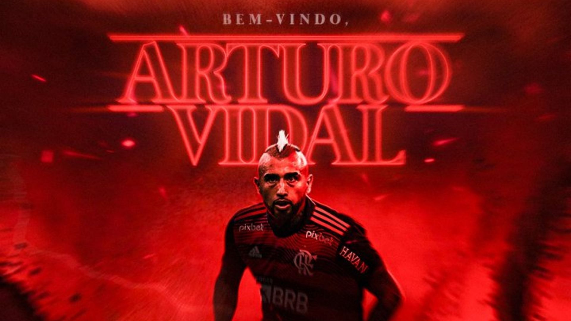 Arturo Vidal Stranger Things