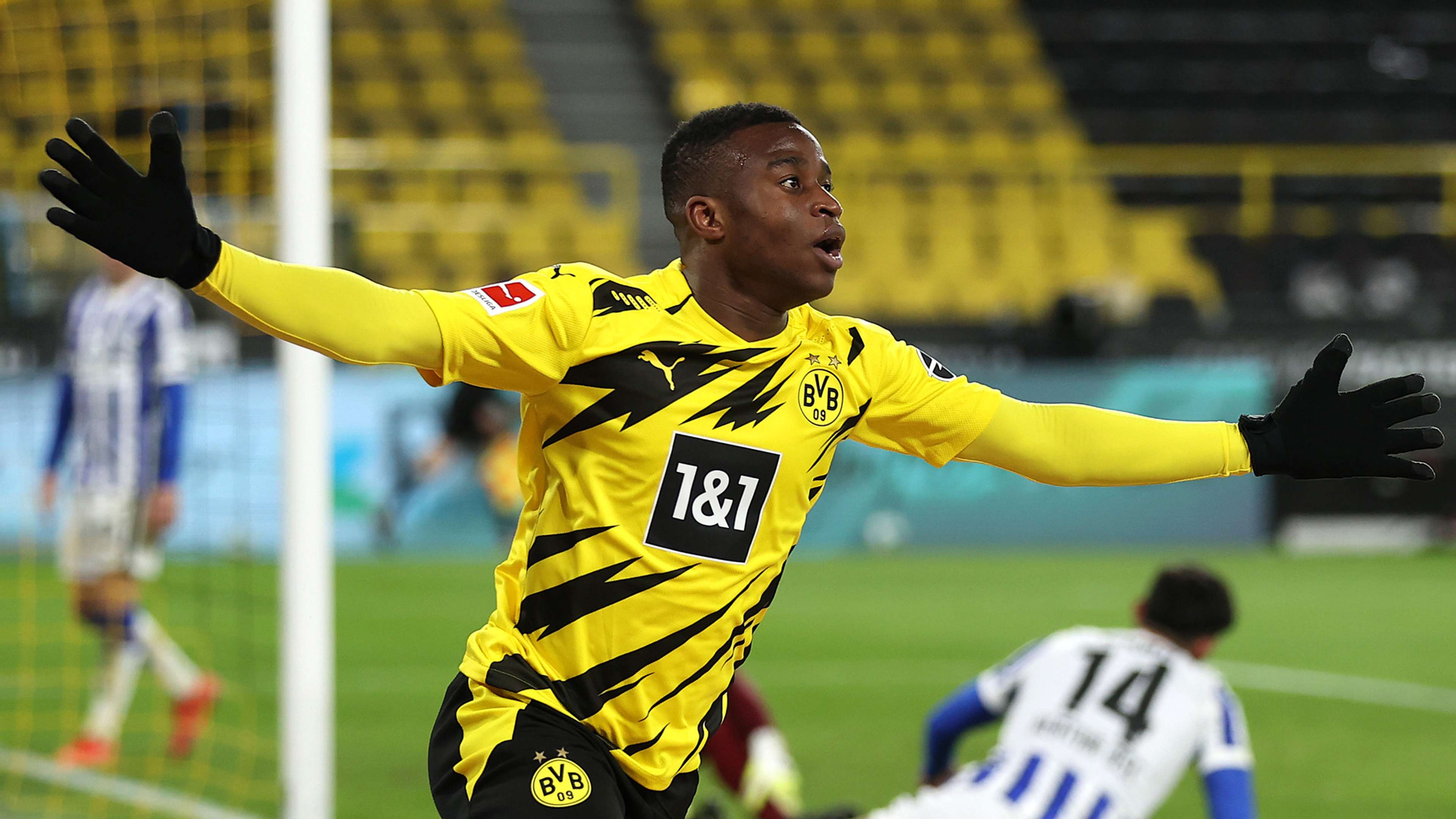 Youssoufa Moukoko Borussia Dortmund Hertha BSC 0321