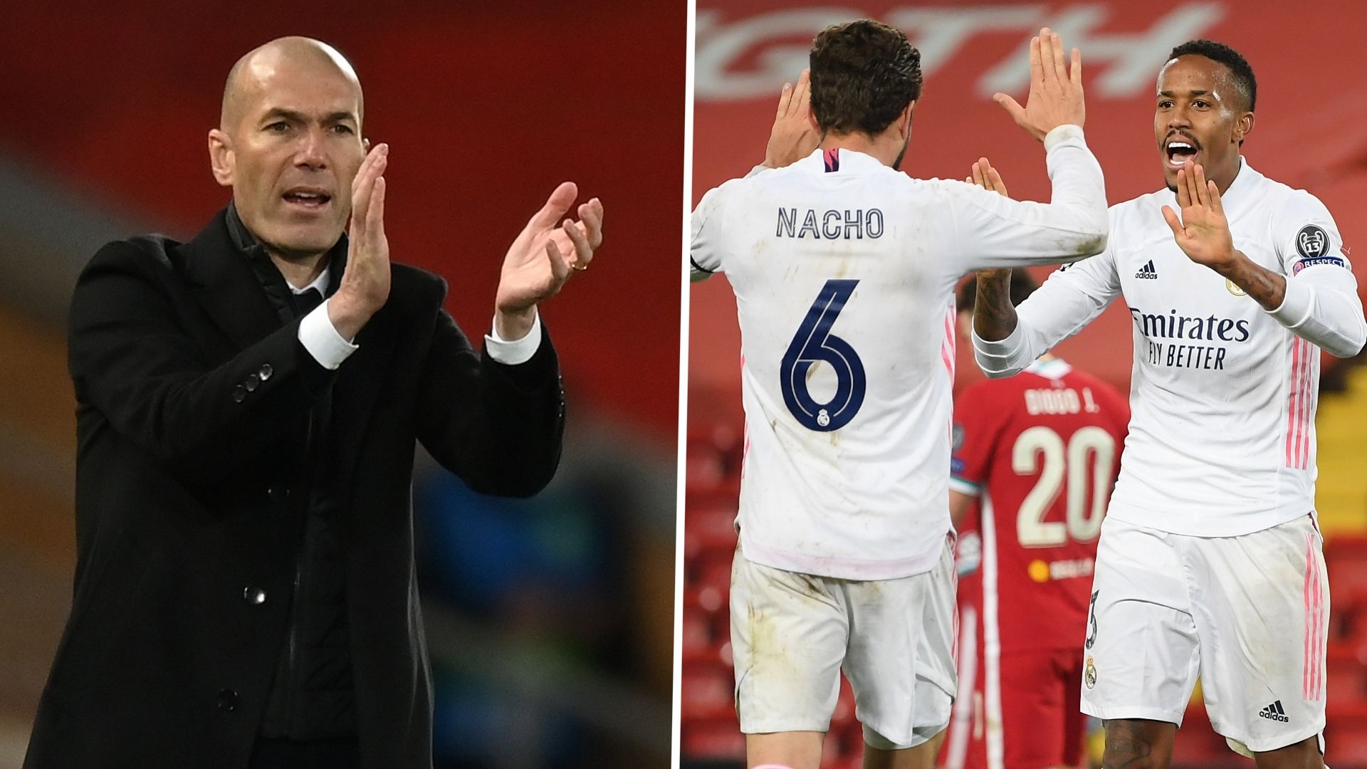 Zidane Nacho Militao Real Madrid GFX