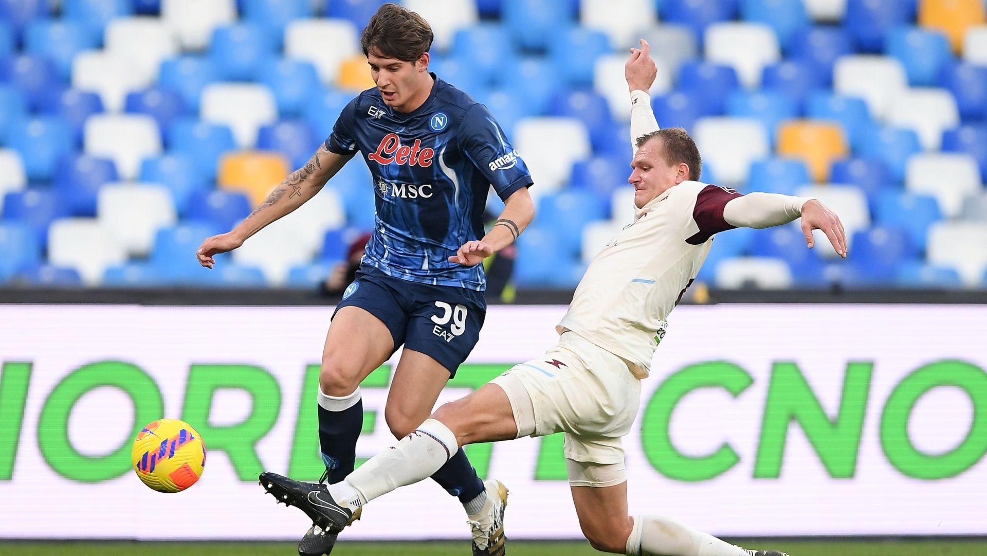 Alessandro Zanoli Napoli Salernitana