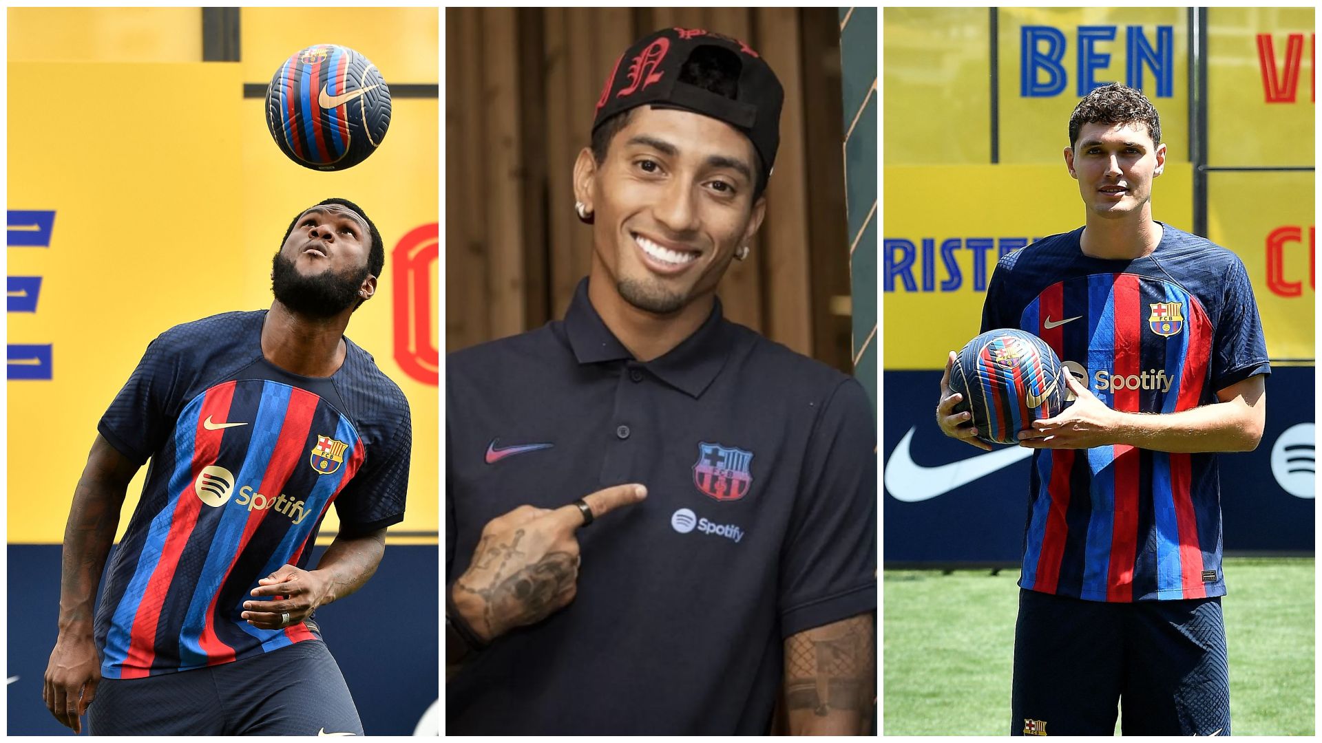 Kessie Raphinha Christensen Barcelona