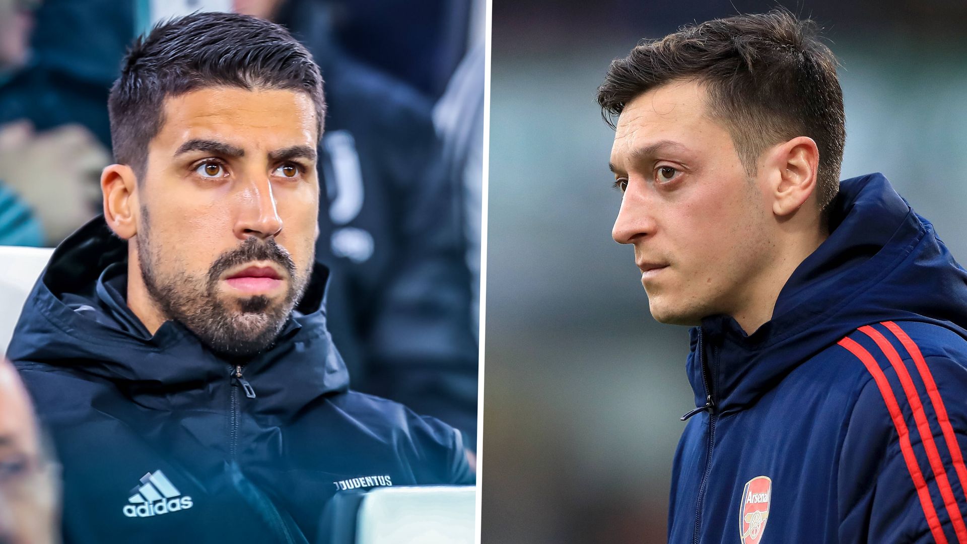 ONLY GERMANY Sami Khedira Mesut Ozil Juventus Arsenal