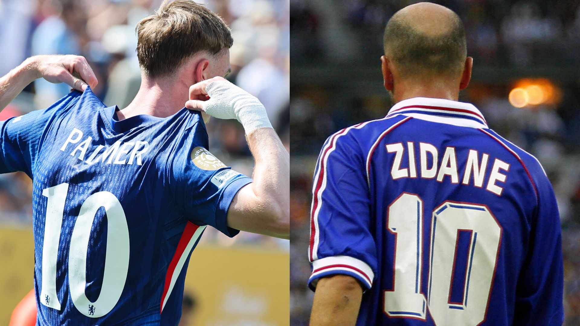 Cole Palmer Zinedine Zidane