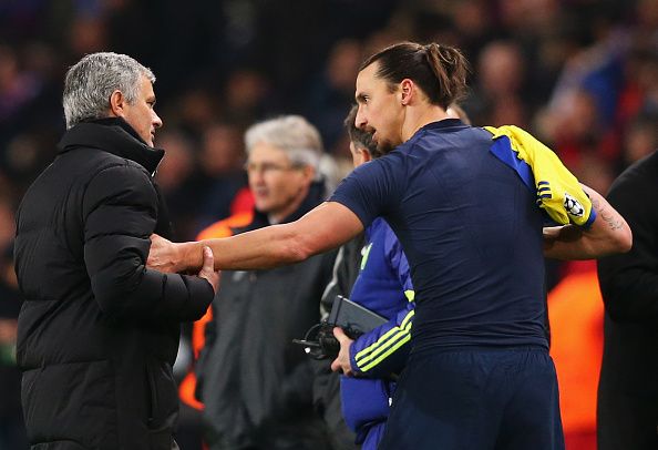 Zlatan Ibrahimovic Jose Mourinho
