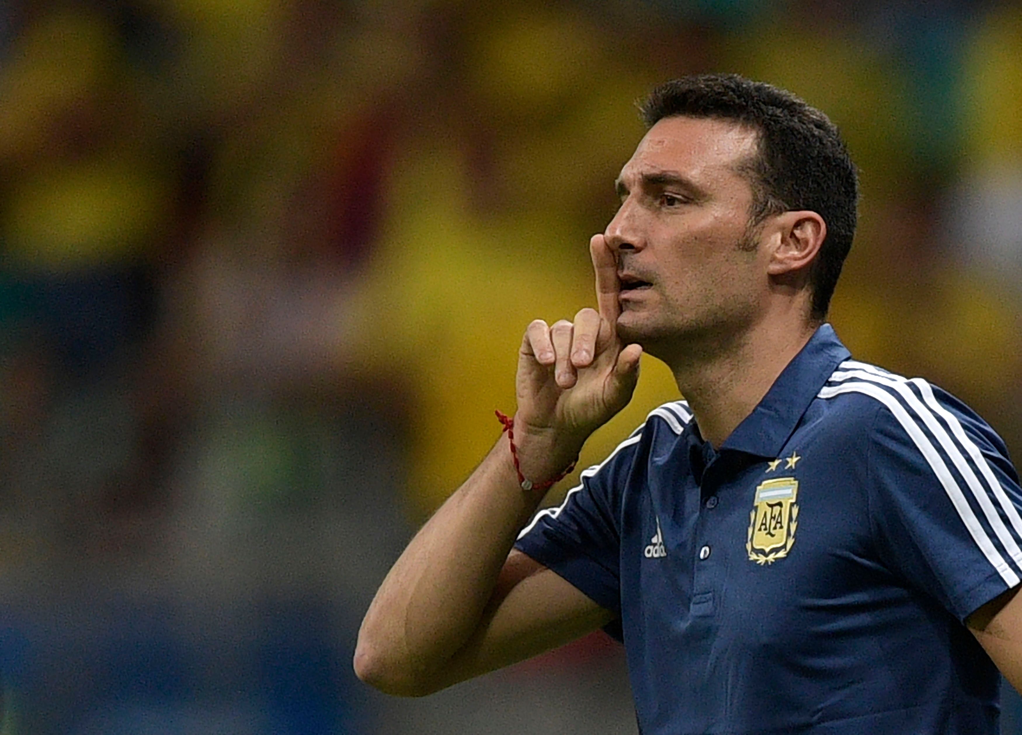 Lionel Scaloni Argentina Colombia Copa América
