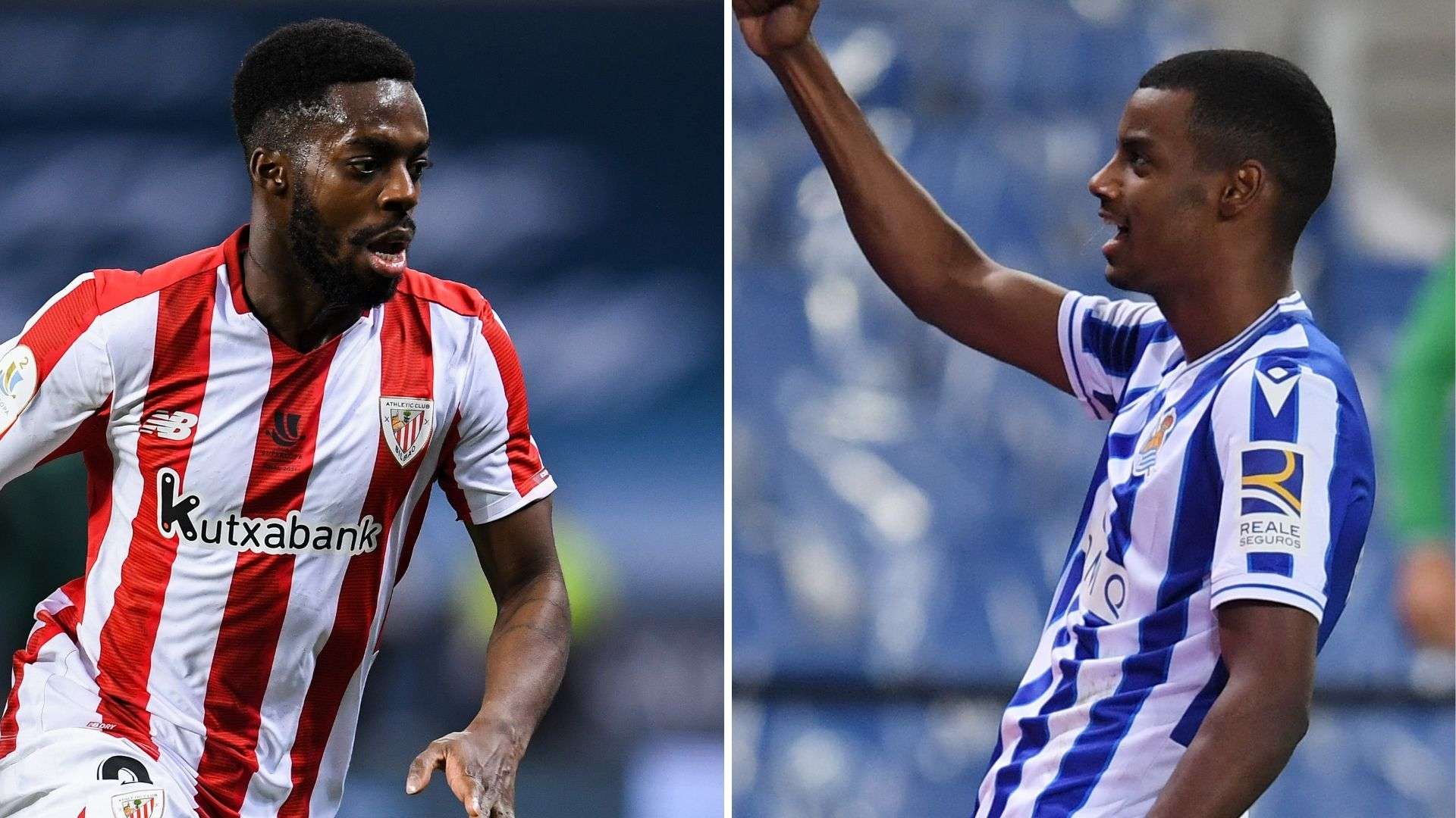 Williams e Isak, Athletic y Real Sociedad