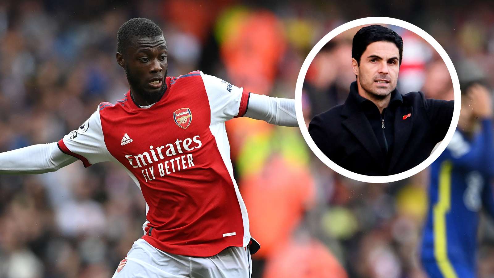 Nicolas Pepe Arteta GFX