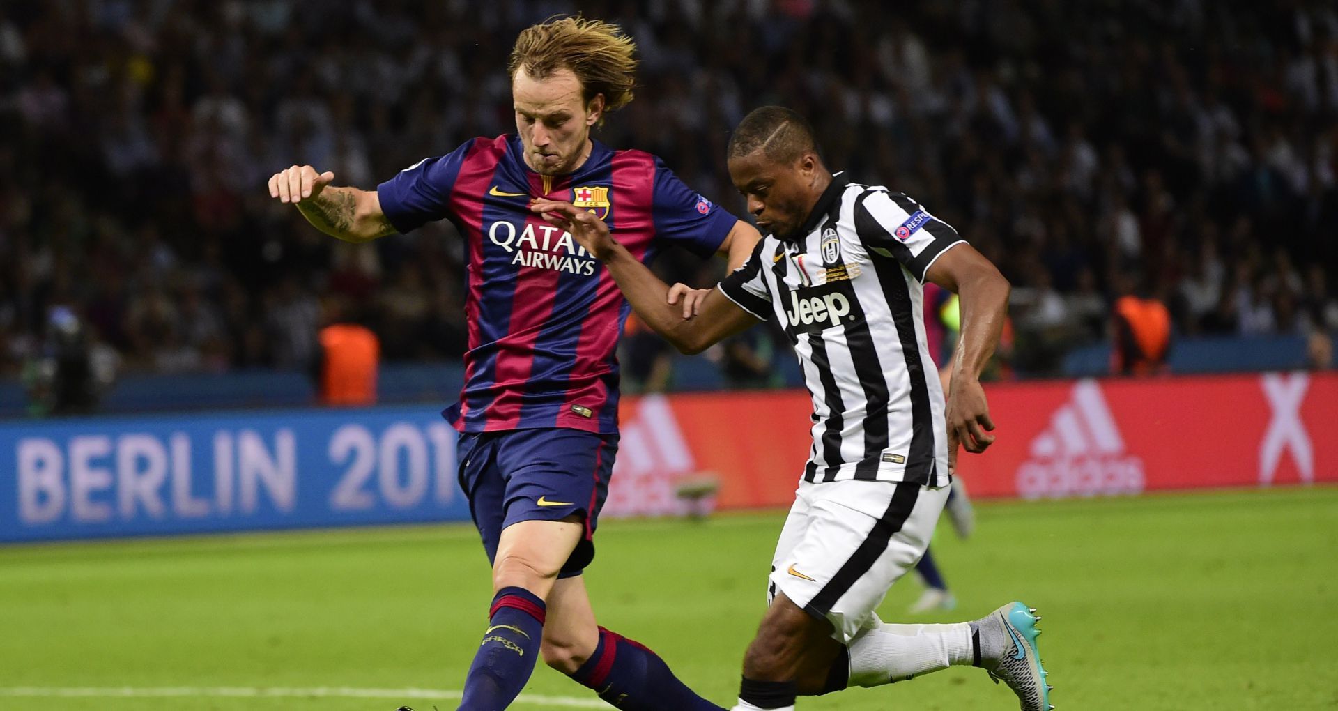 Patrice Evra Barcelona Juventus Champions League