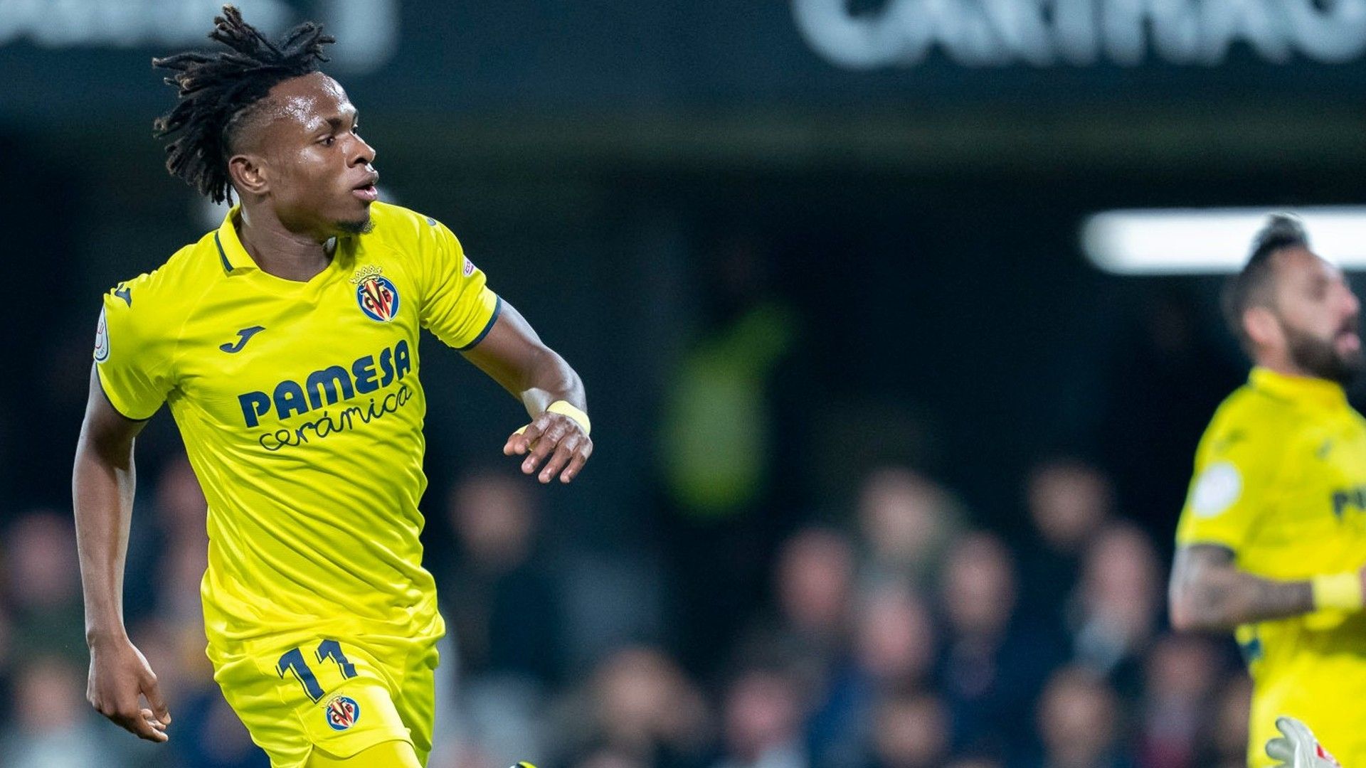 Samuel Chukwueze of Nigeria and Villarreal.