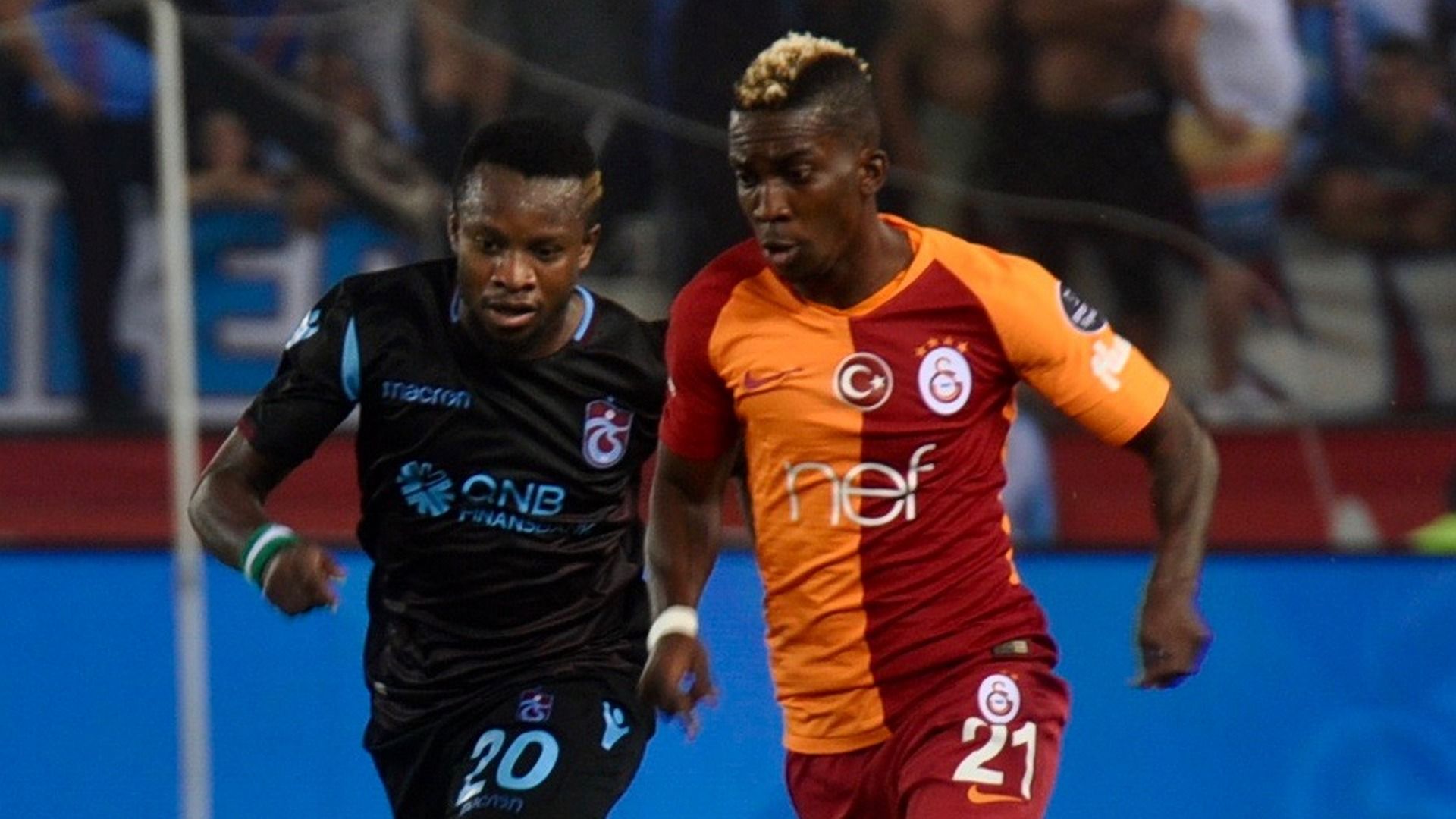 Ogenyi Onazi Henry Onyekuru Trabzonspor Galatasaray