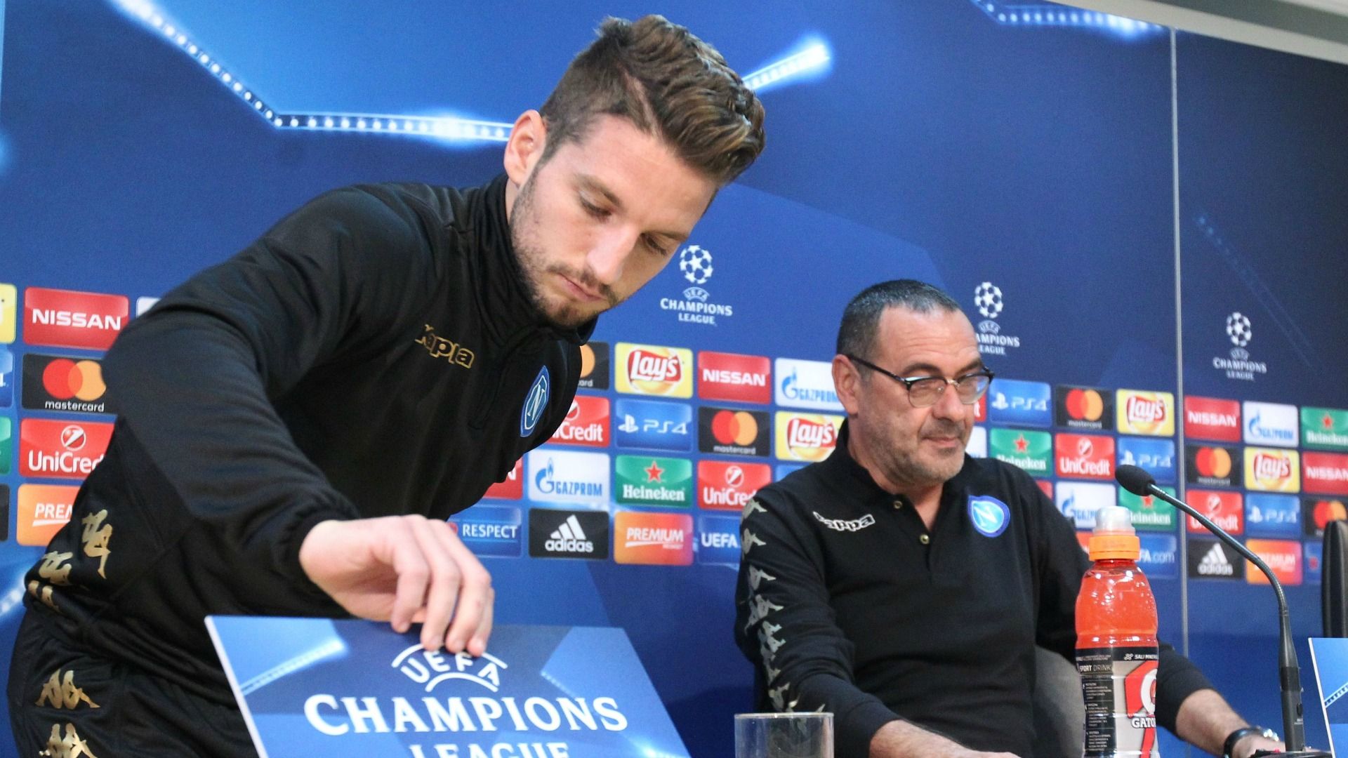 Dries Mertens Maurizio Sarri Napoli